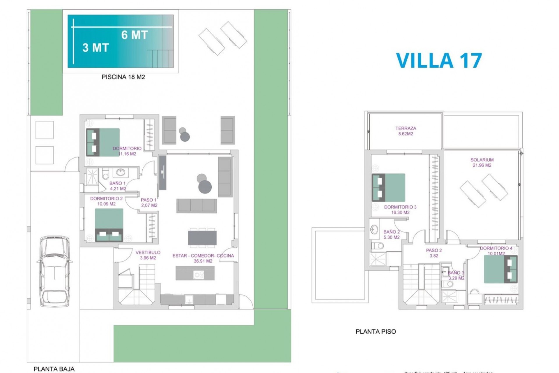 Neue Gebäude - Villa -
San Javier - Roda Golf