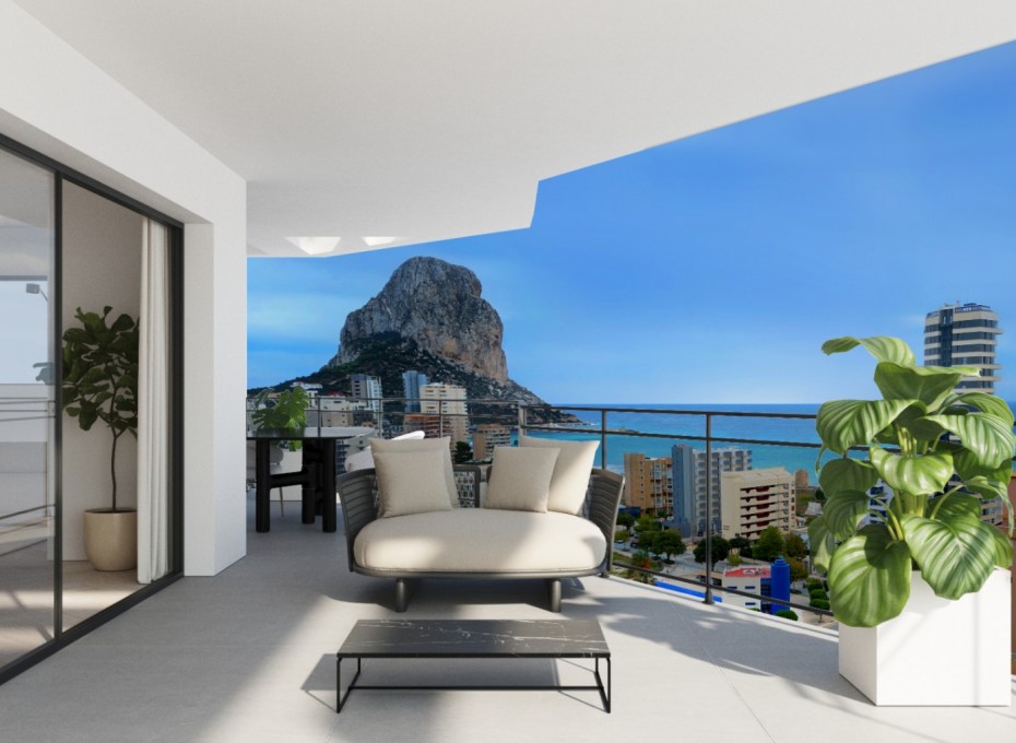 New Build - Apartment -
Calpe - Cerca de la playa