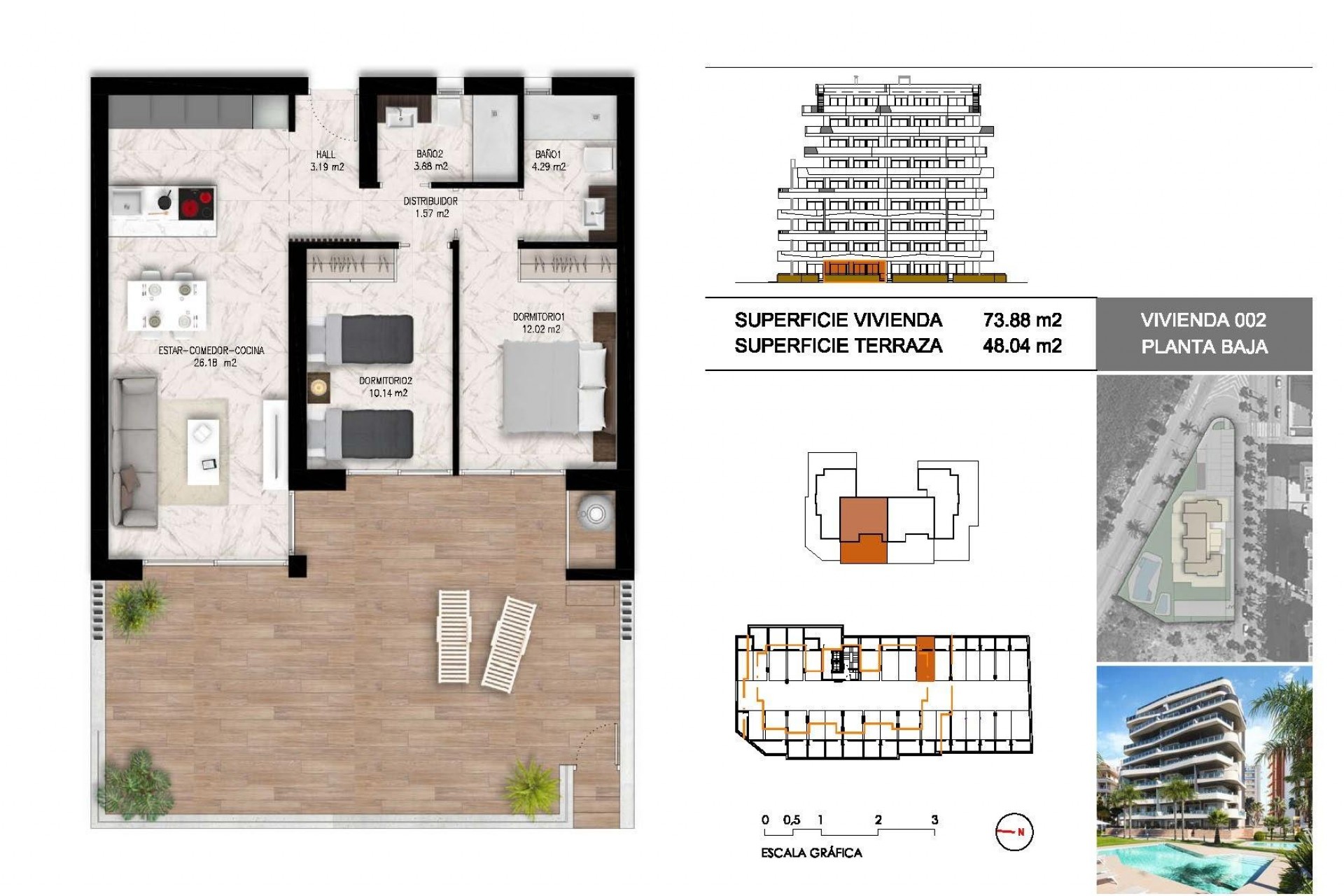 New Build - Apartment -
Guardamar del Segura - PUERTO