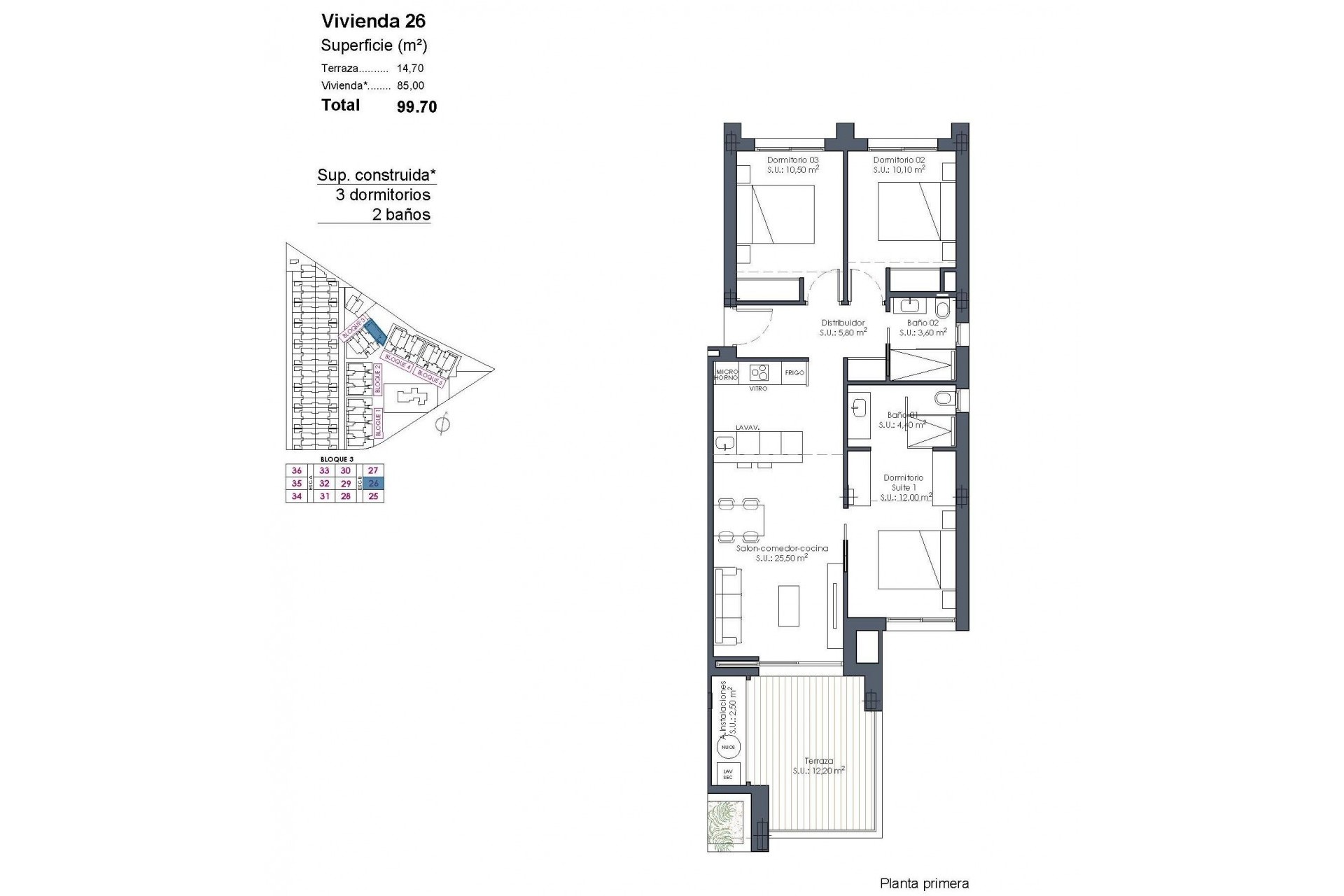 New Build - Apartment -
Los Alcazares - Los Alcázares