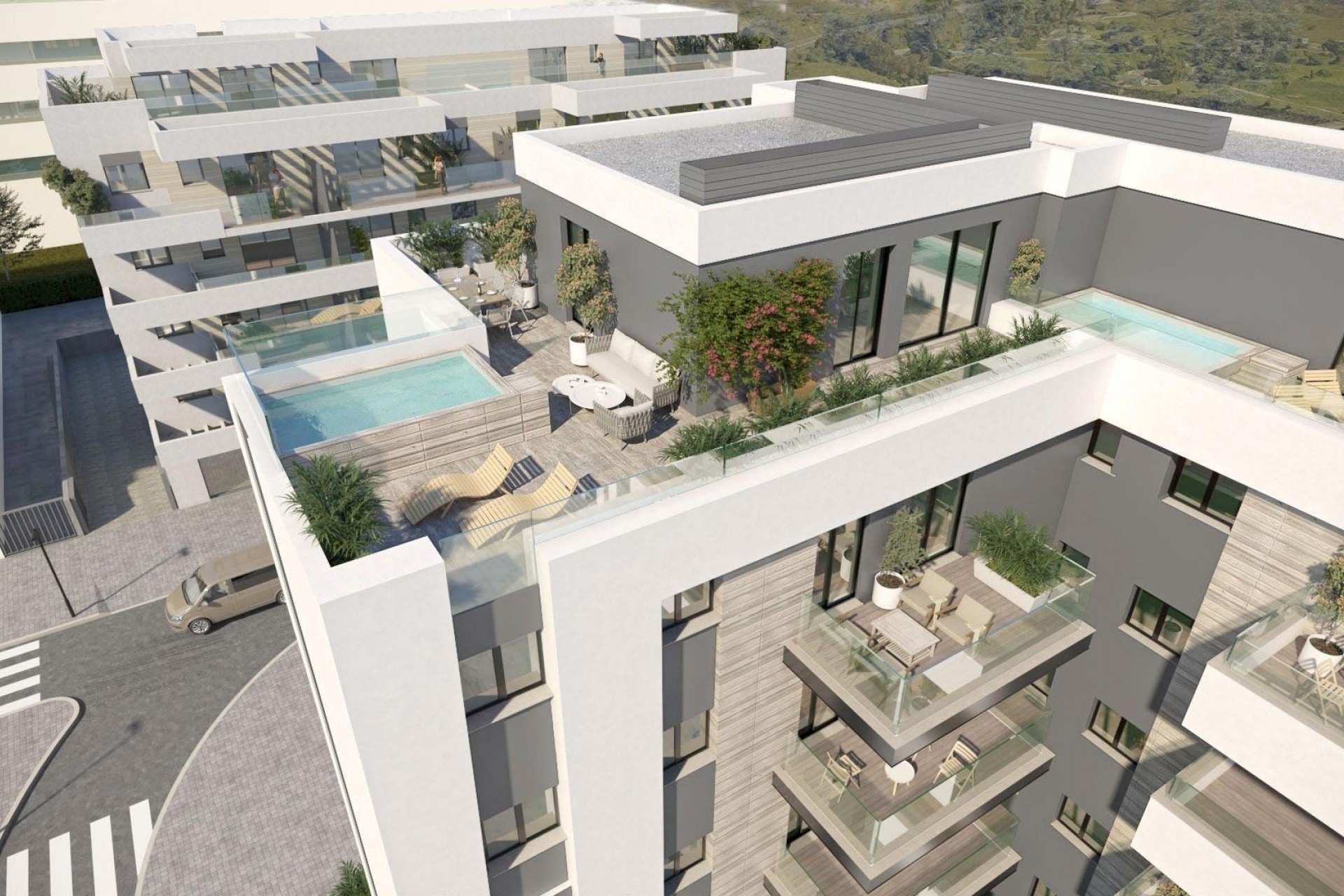 New Build - Apartment -
Mijas