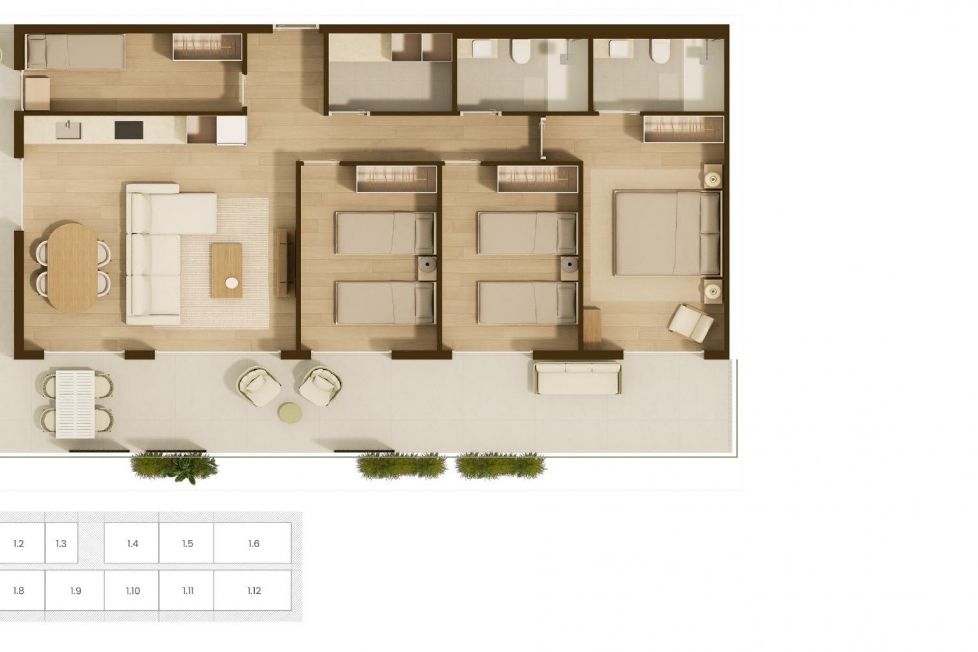 New Build - Apartment -
Moncofa