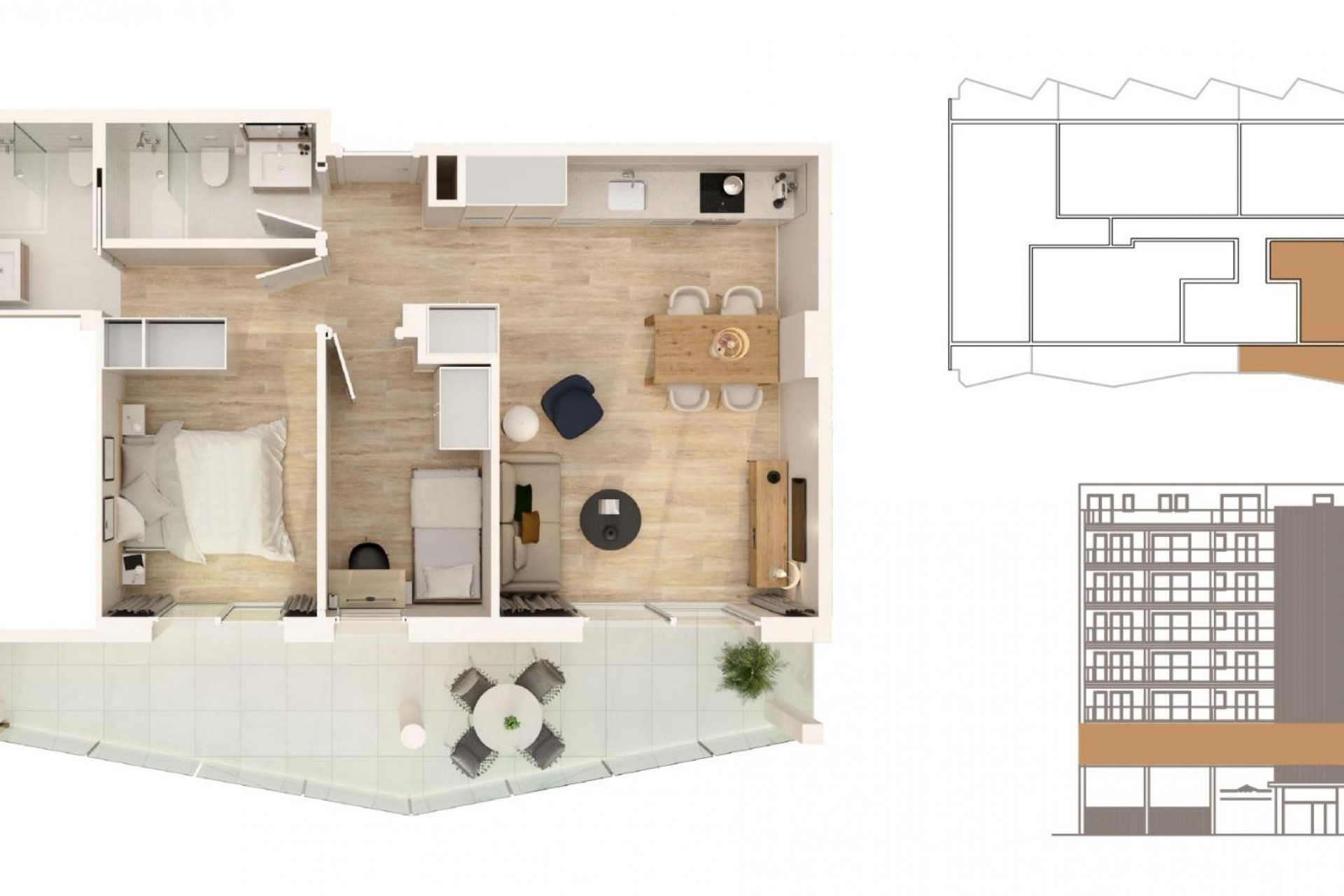 New Build - Apartment -
Moncofa