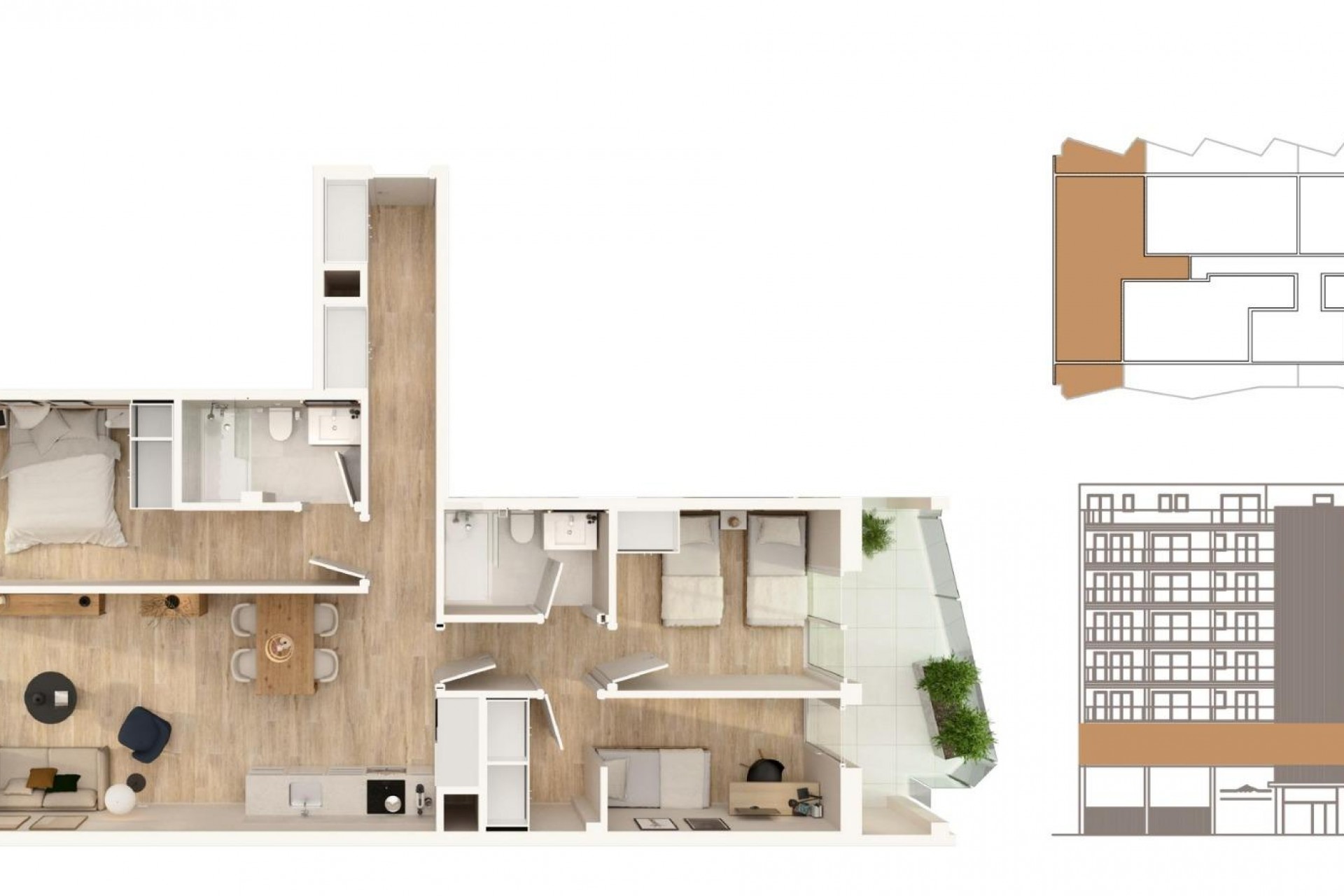 New Build - Apartment -
Moncofa