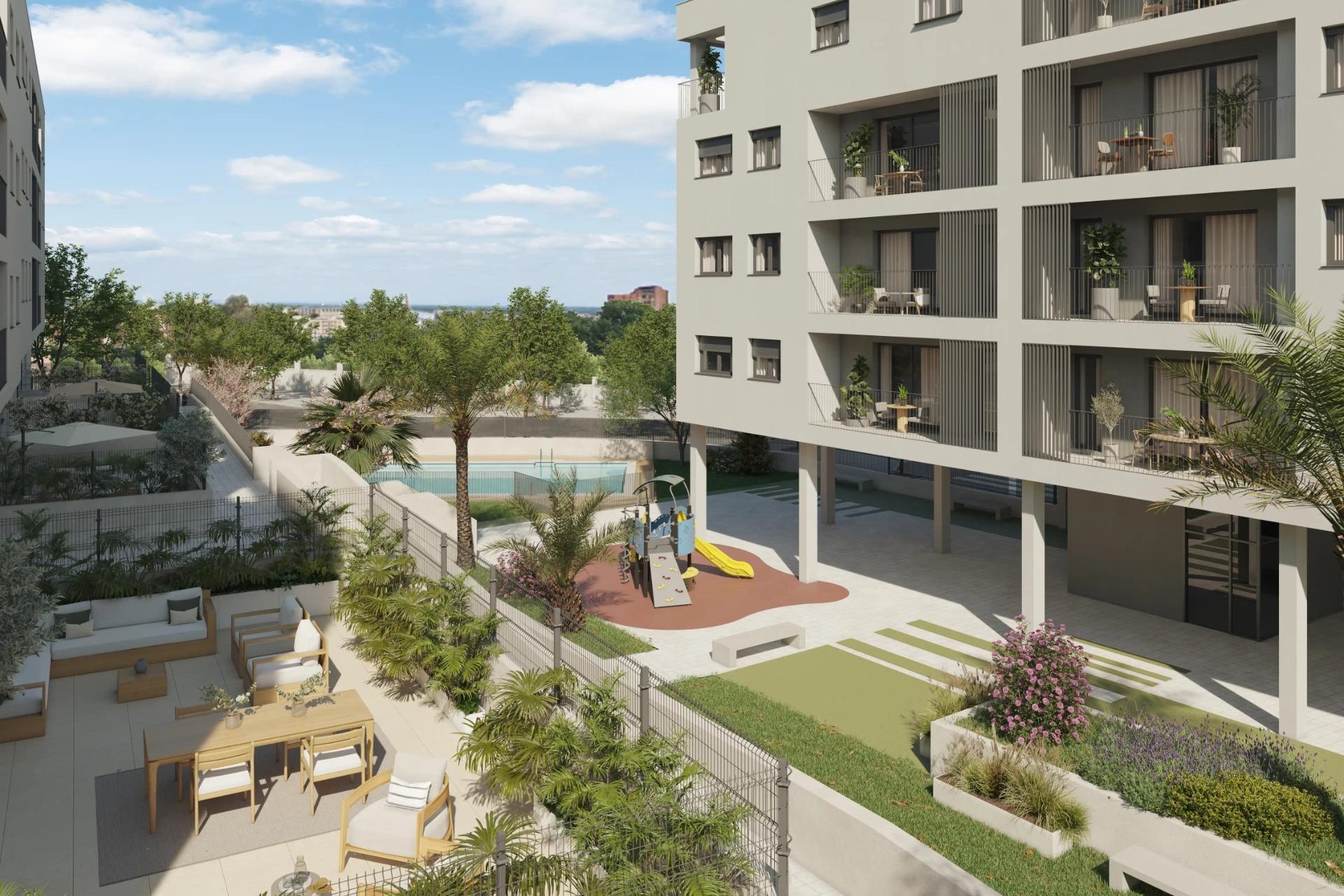 New Build - Ground floor apartment -
Alicante