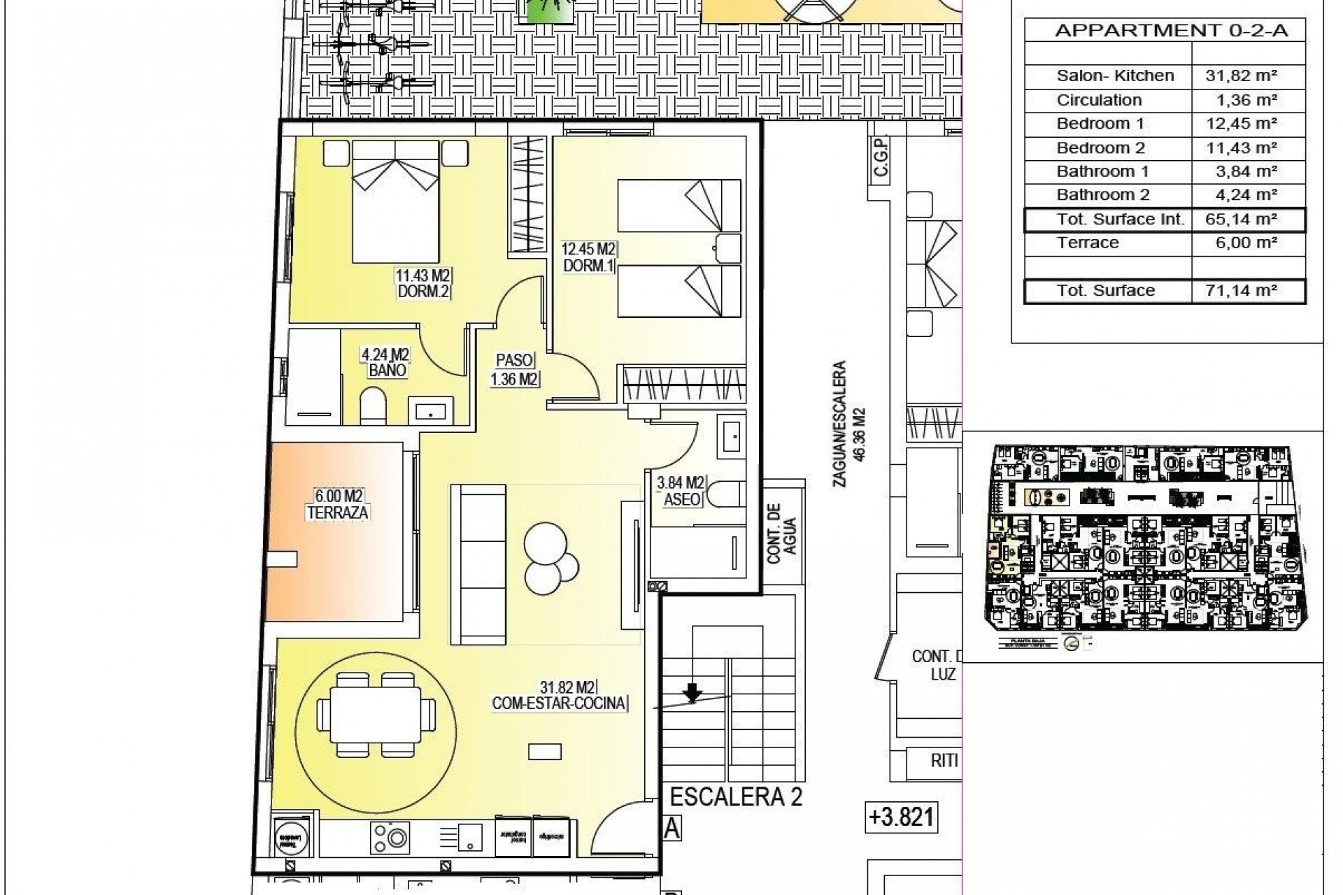 New Build - Ground floor apartment -
San Miguel de Salinas