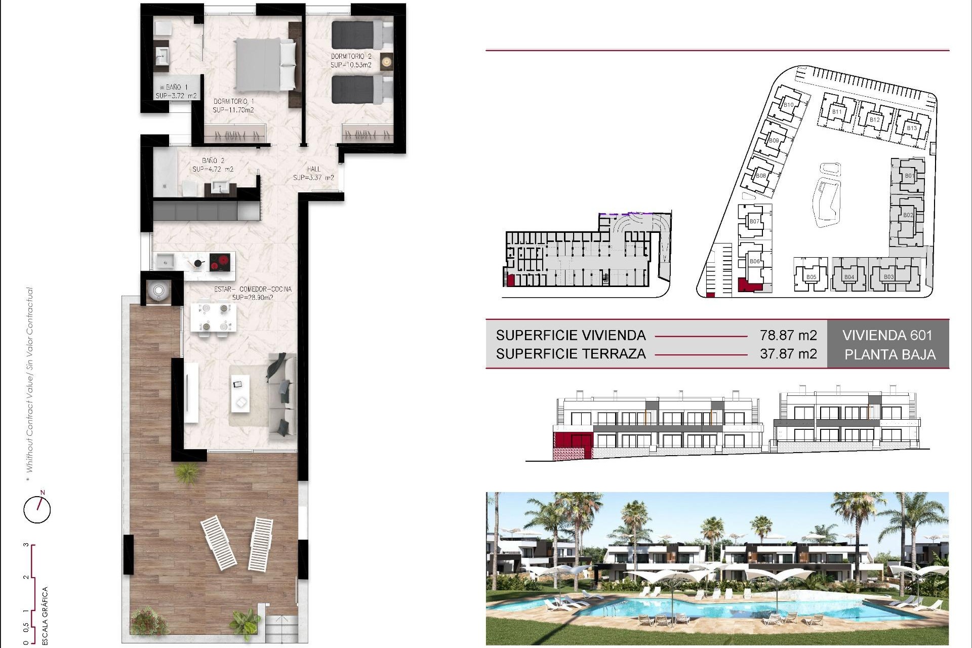 New Build - Ground Floor Bungalow -
Ciudad Quesada - Ciudad quesada