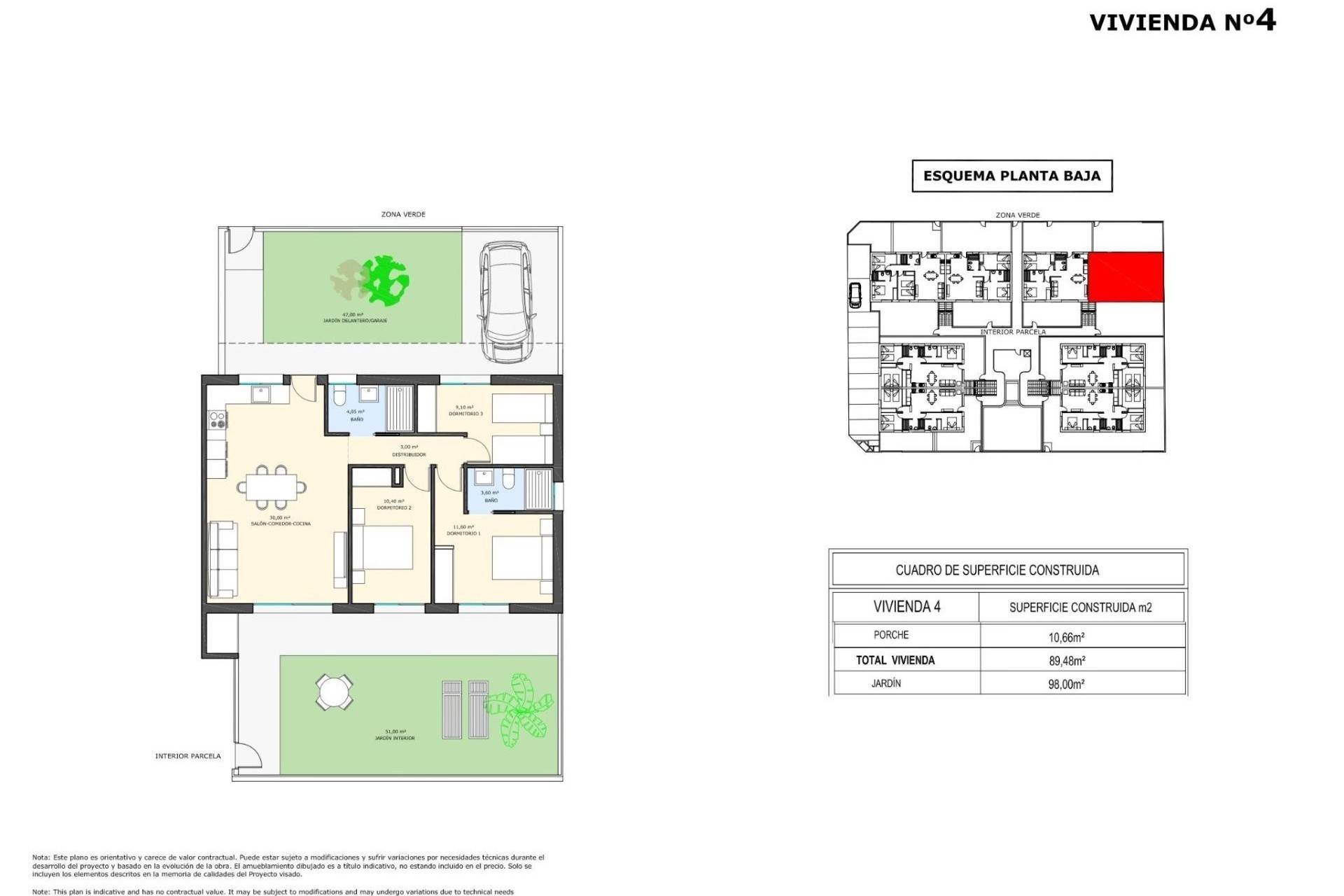 New Build - Ground Floor Bungalow -
Pilar de la Horadada