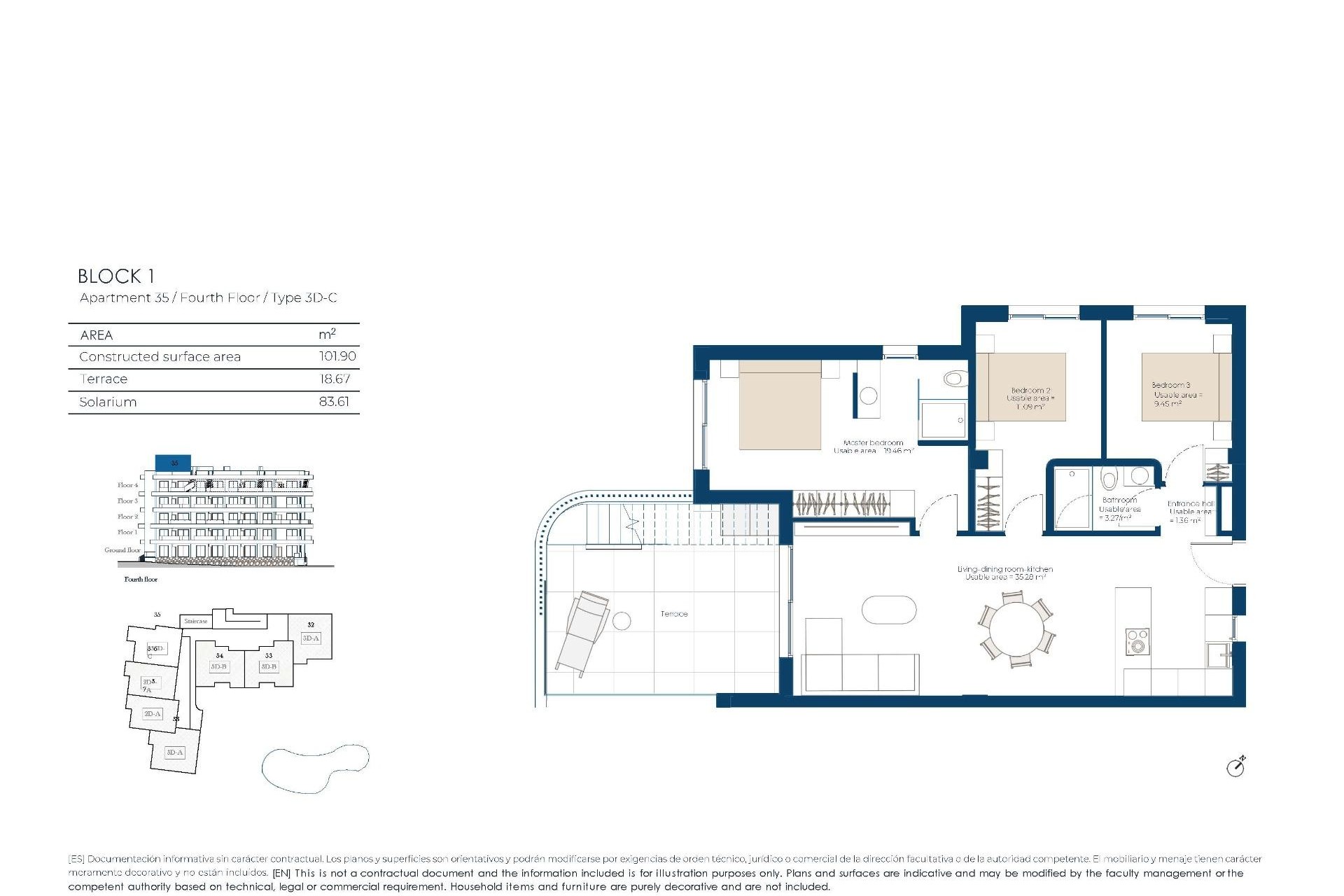 New Build - Penthouse -
BAÑOS Y MENDIGO