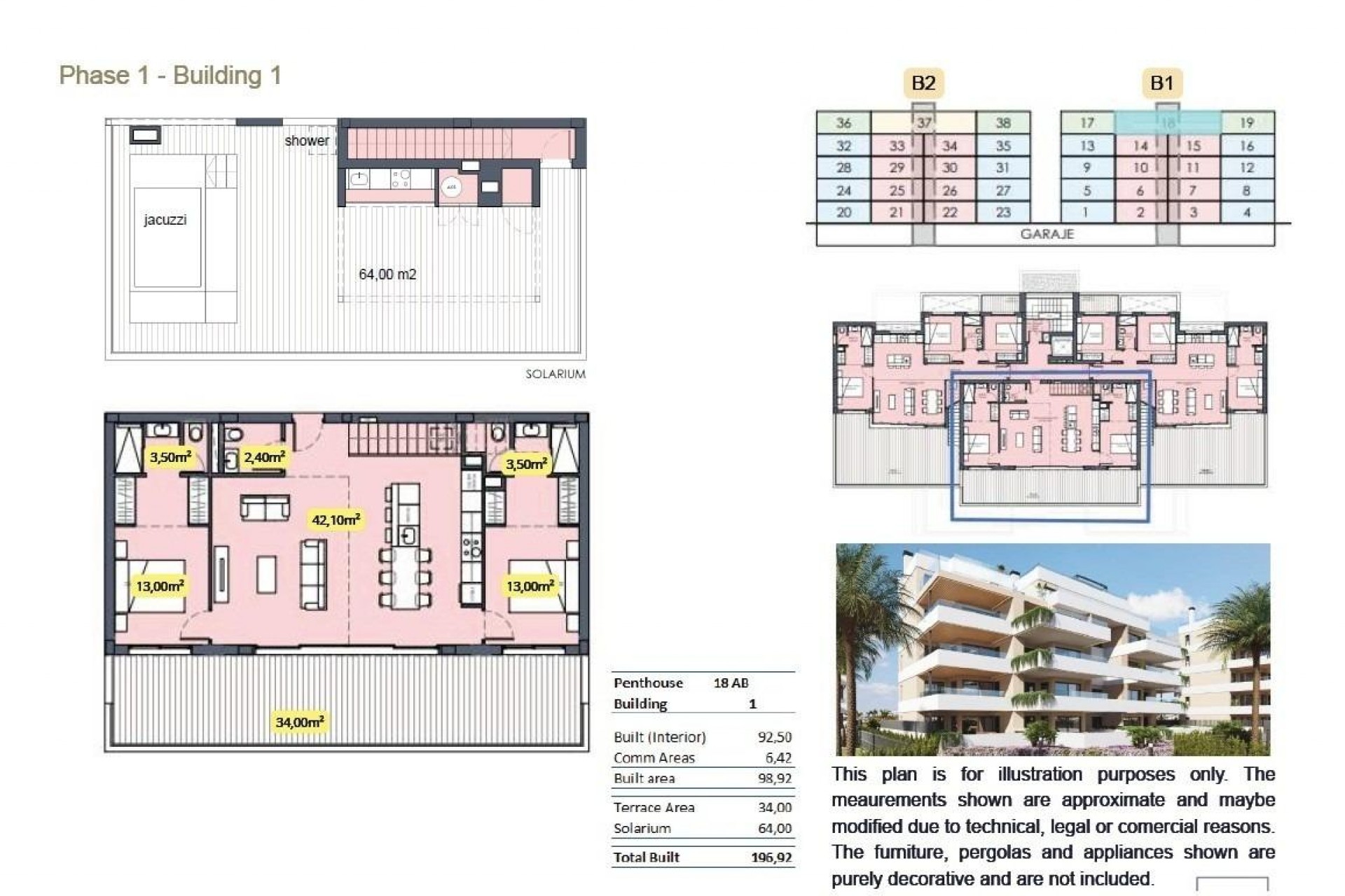 New Build - Penthouse -
Torre Pacheco