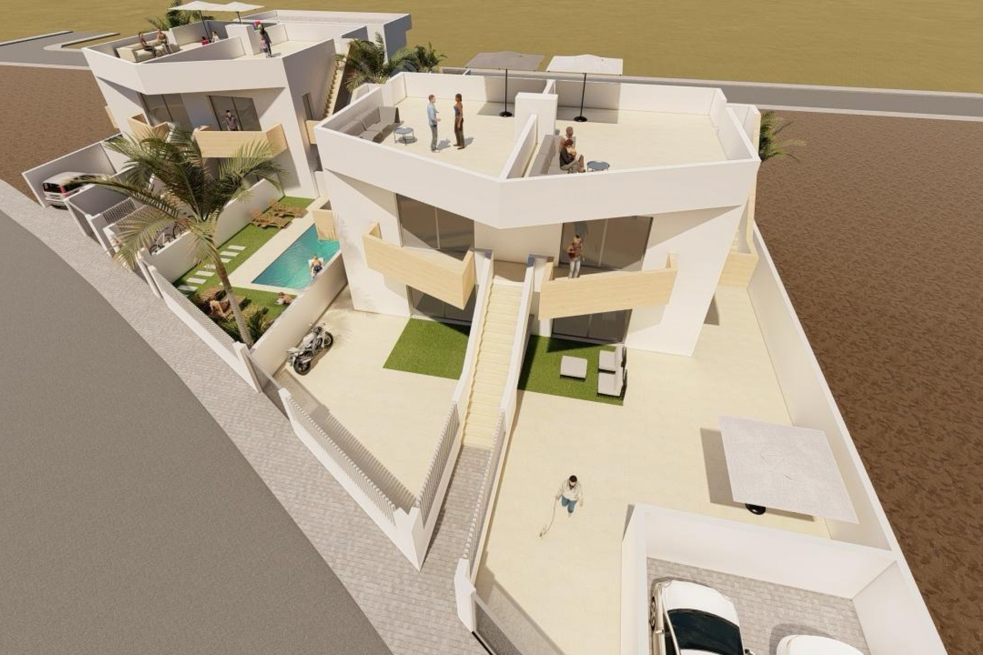 New Build - Semidetached -
Puerto de mazarron