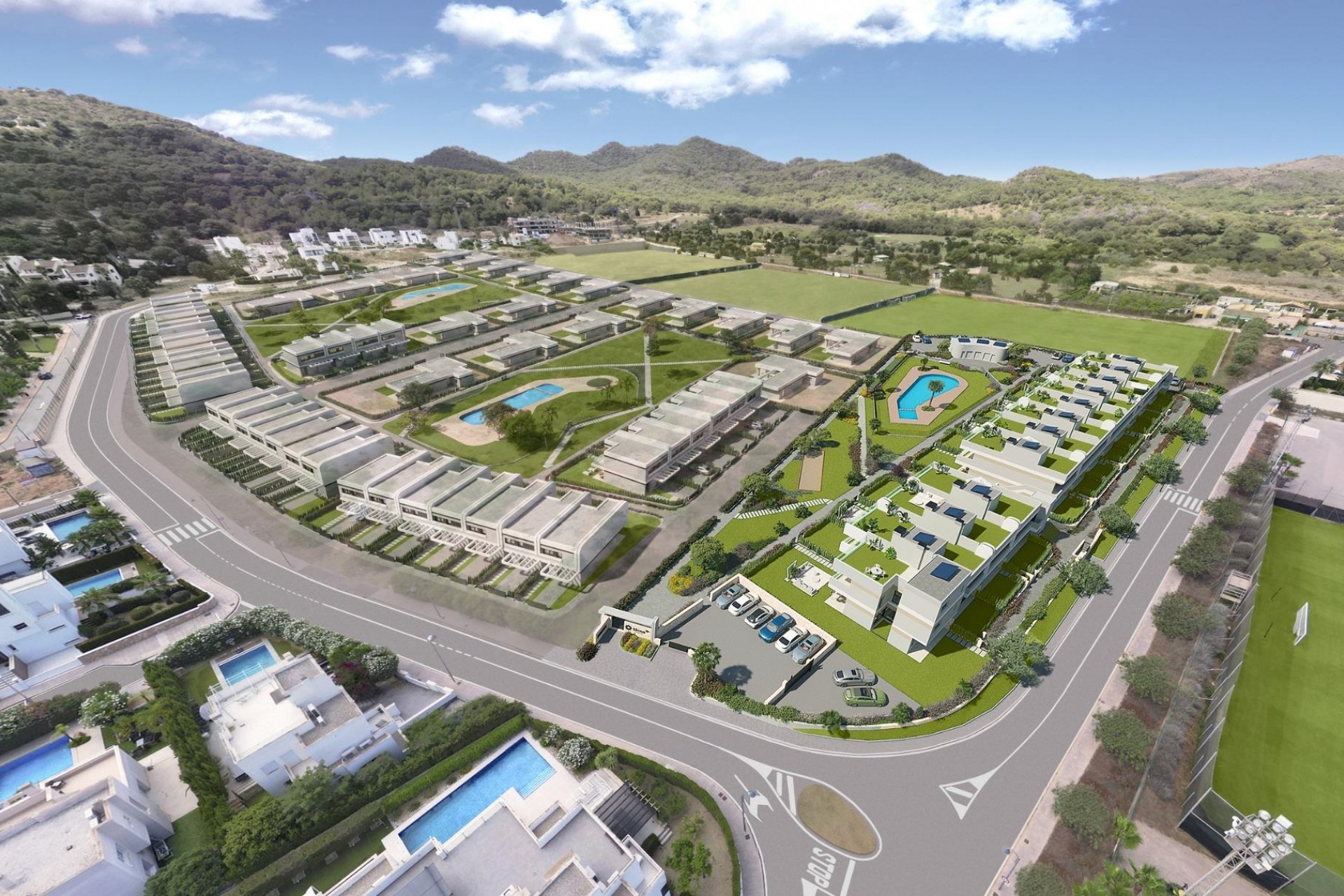 New Build - Top Floor Bungalow -
La Manga Club