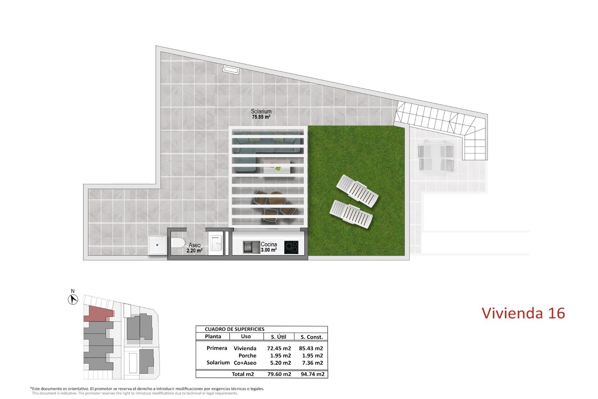 New Build - Top Floor Bungalow -
Pilar de la Horadada