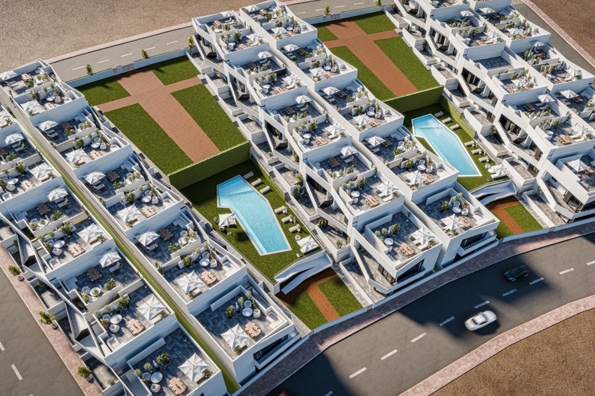 New Build - Top Floor Bungalow -
San Miguel de Salinas