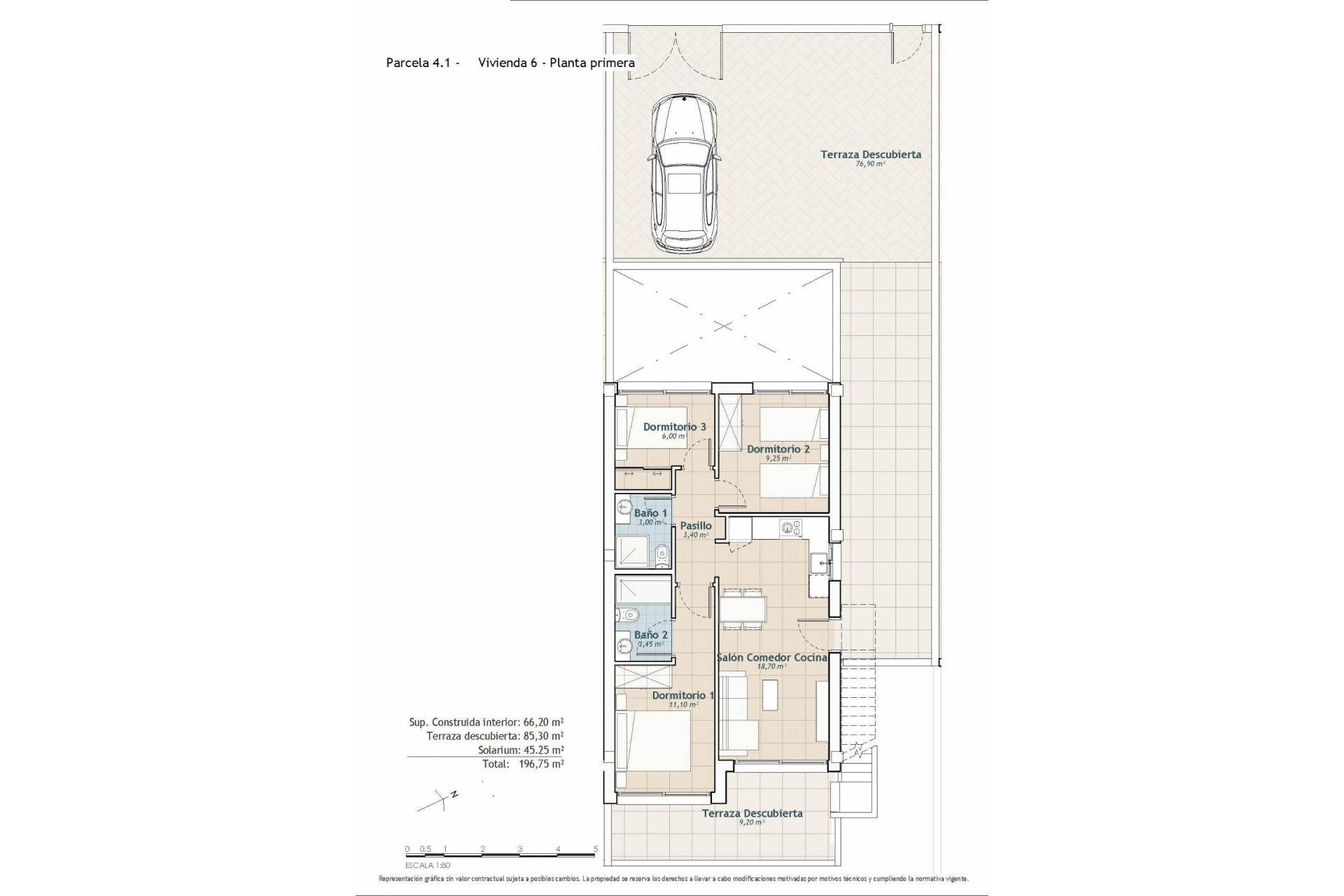 New Build - Top Floor Bungalow -
San Miguel de Salinas