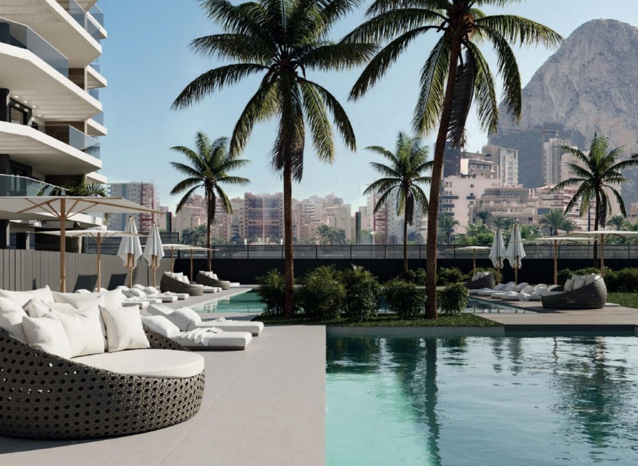 Nieuwbouw Woningen - Appartement -
Calpe - Playa Cantal Roig