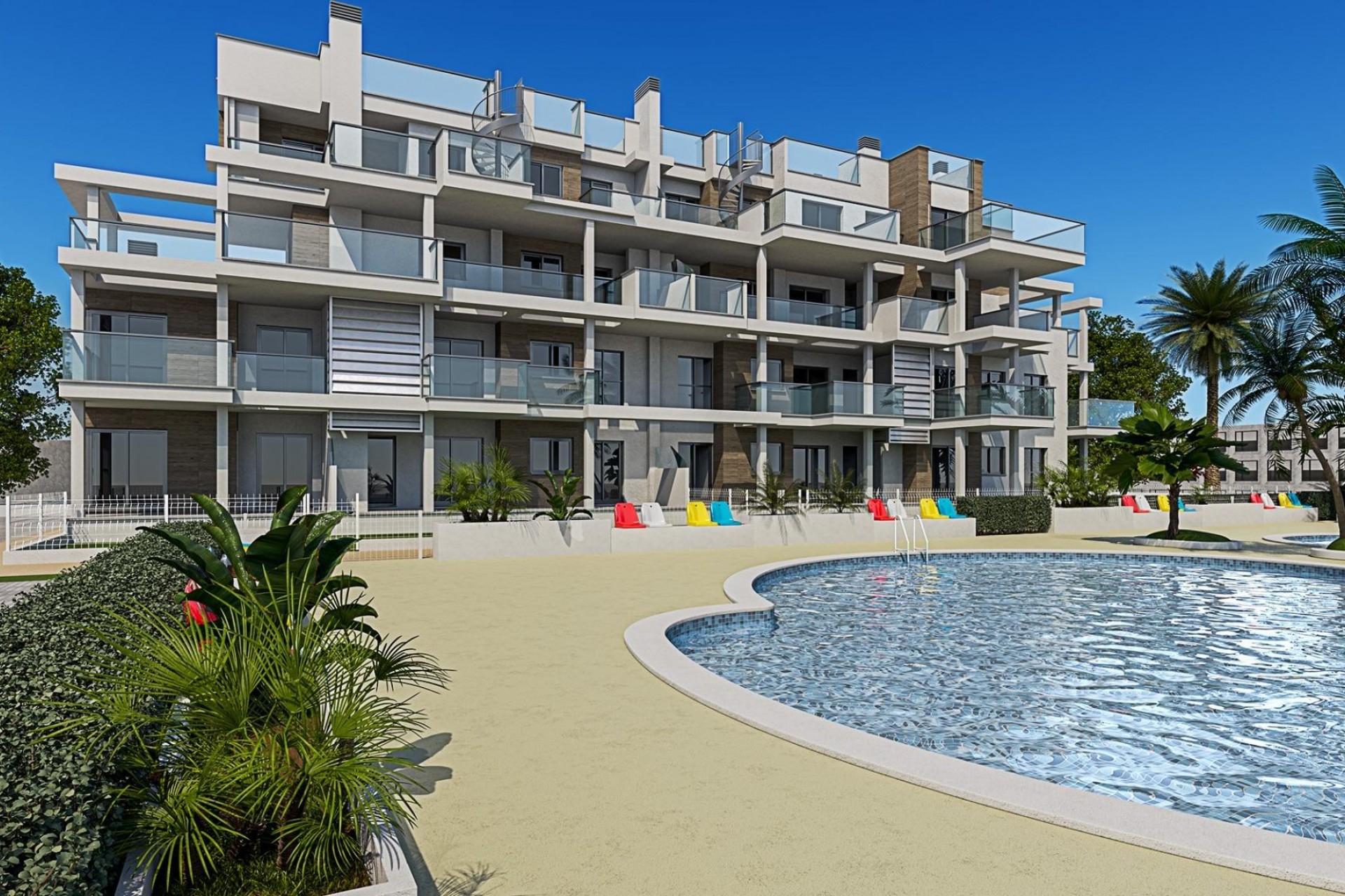 Nieuwbouw Woningen - Appartement -
Denia