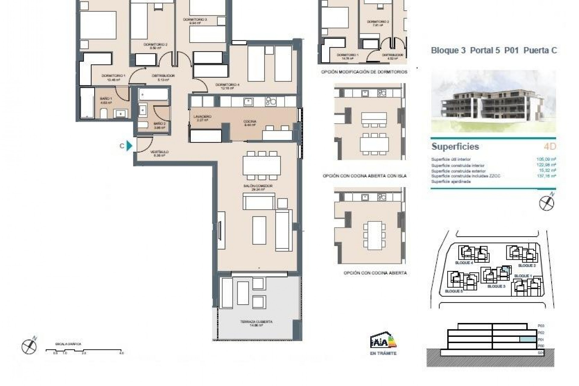Nieuwbouw Woningen - Appartement -
Godella - Urb. Campolivar