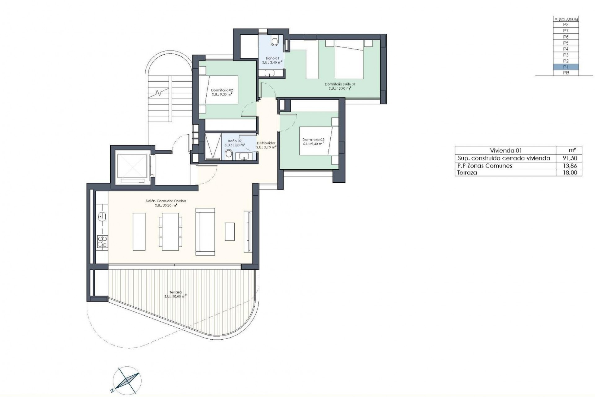 Nieuwbouw Woningen - Appartement -
Guardamar del Segura - Avenida del Puerto