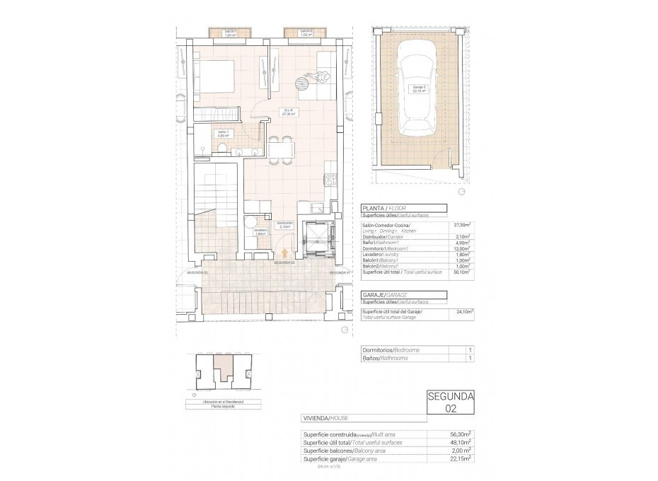 Nieuwbouw Woningen - Appartement -
Hondón de las Nieves - Pueblo