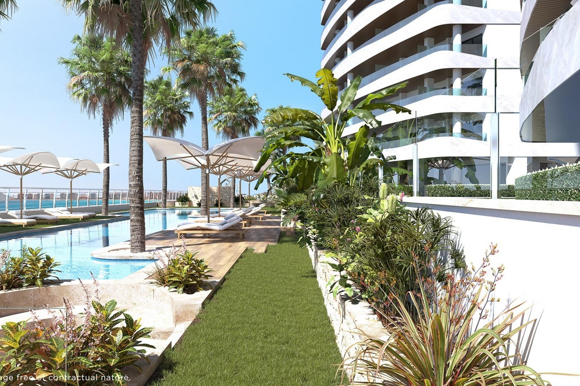 Nieuwbouw Woningen - Appartement -
La Manga del Mar Menor
