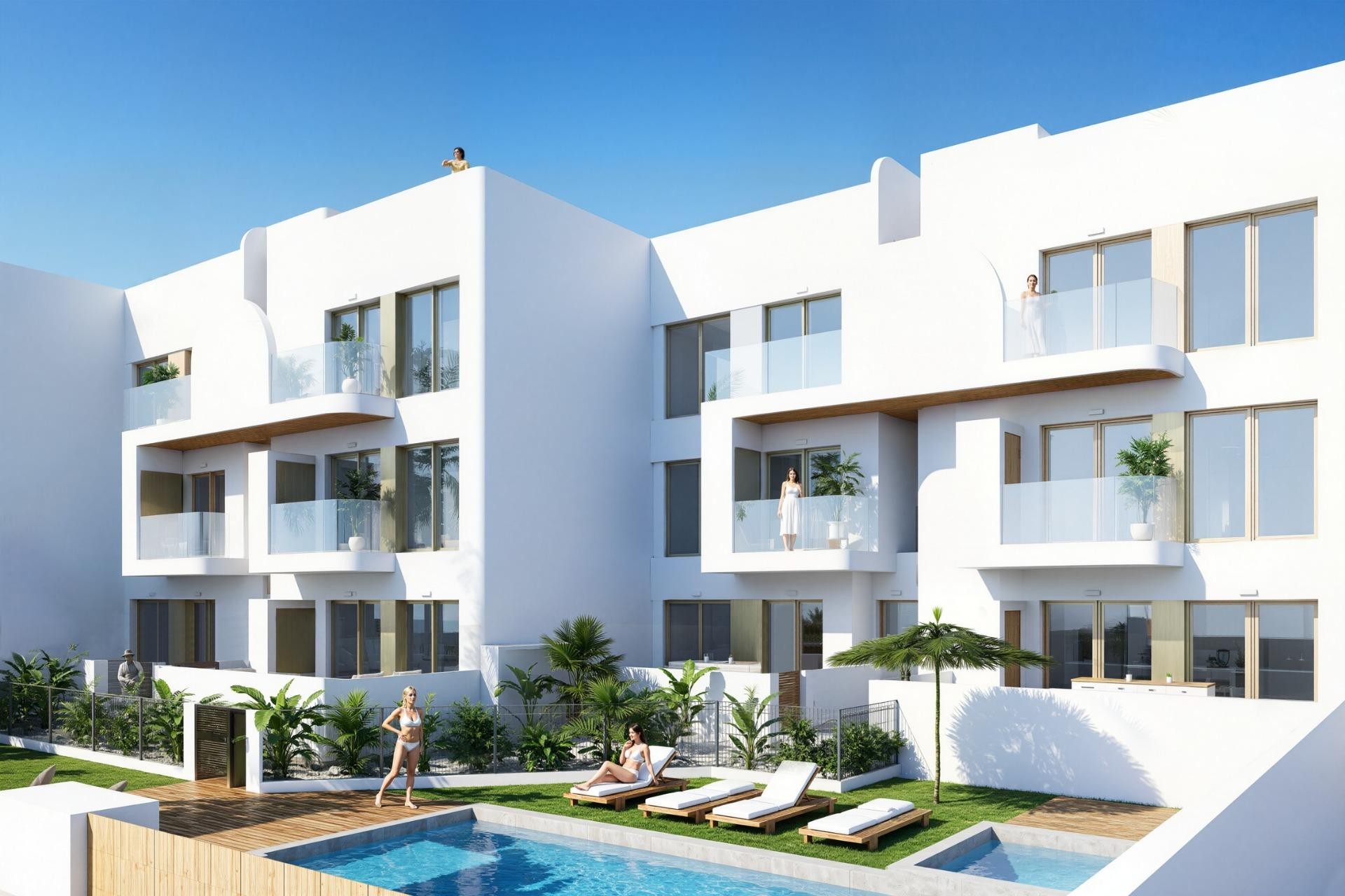 Nieuwbouw Woningen - Appartement -
Los Alcazares - Los Alcázares