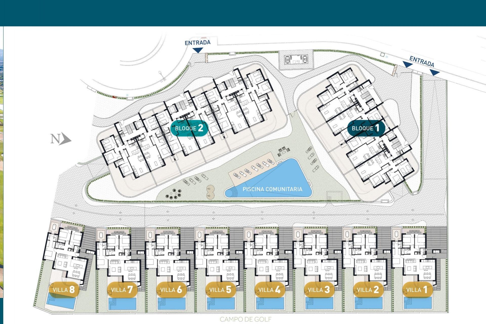 Nieuwbouw Woningen - Appartement -
Los Alcazares - Serena Golf