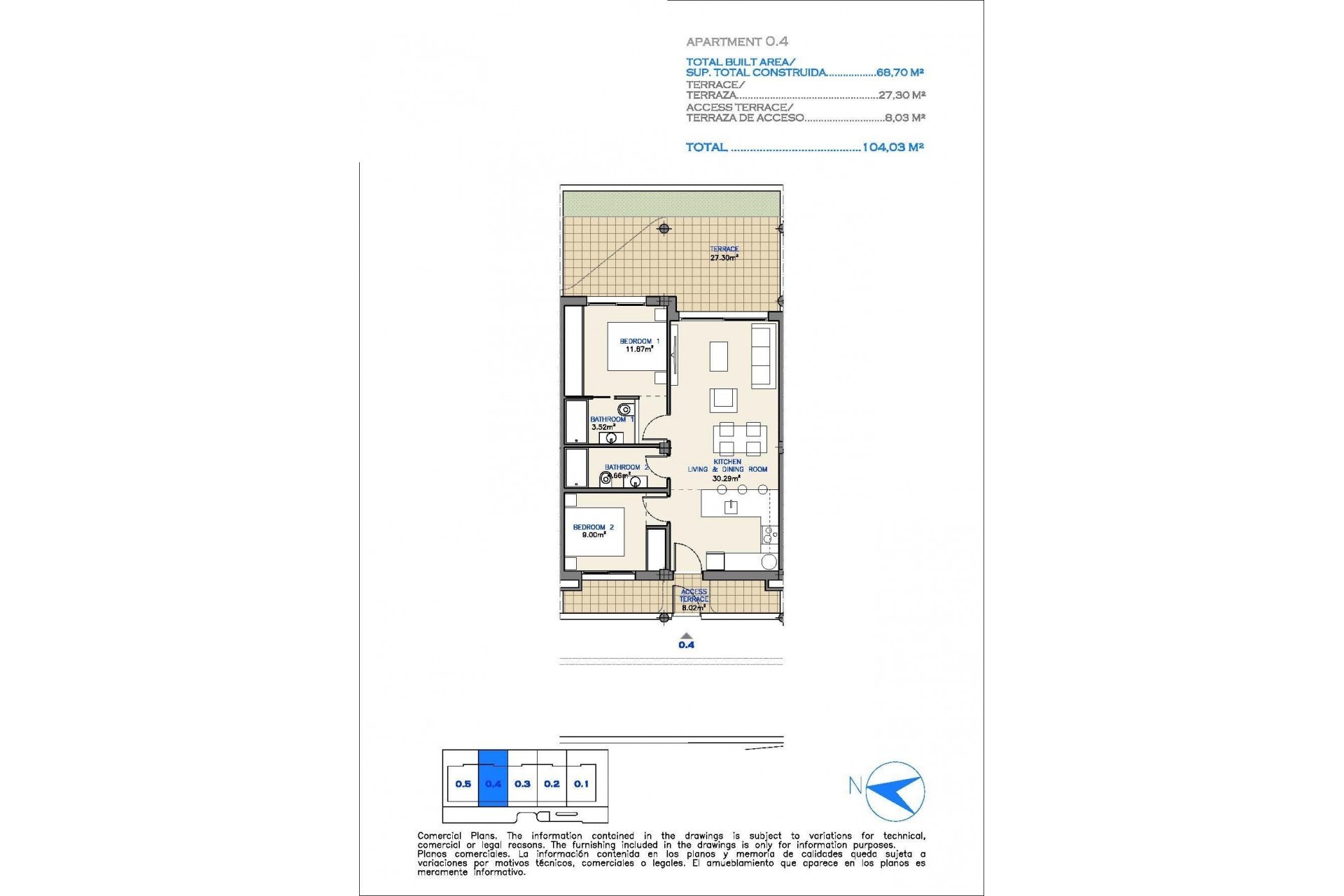 Nieuwbouw Woningen - Appartement -
Los Alcazares - Serena Golf