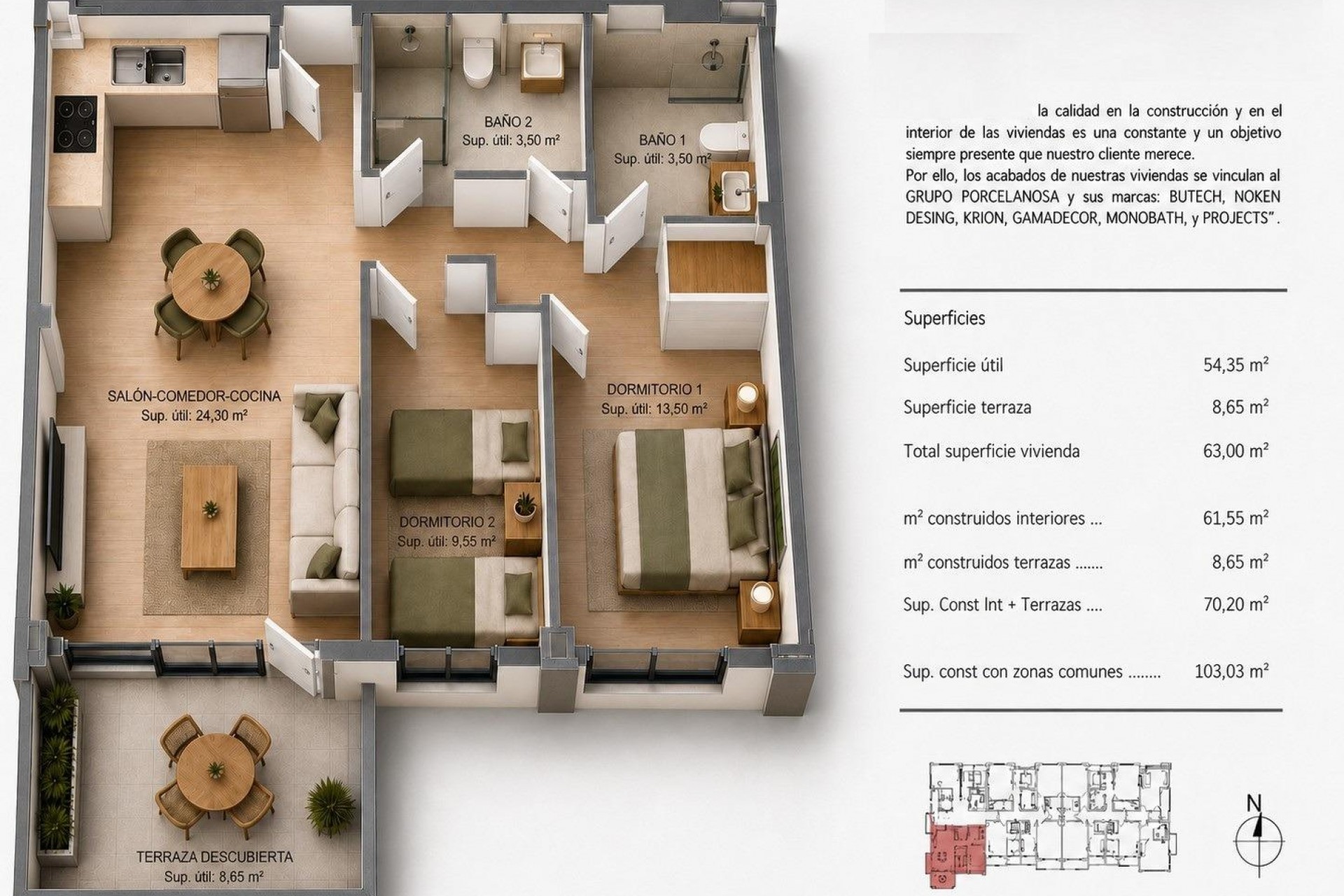Nieuwbouw Woningen - Appartement -
Villajoyosa