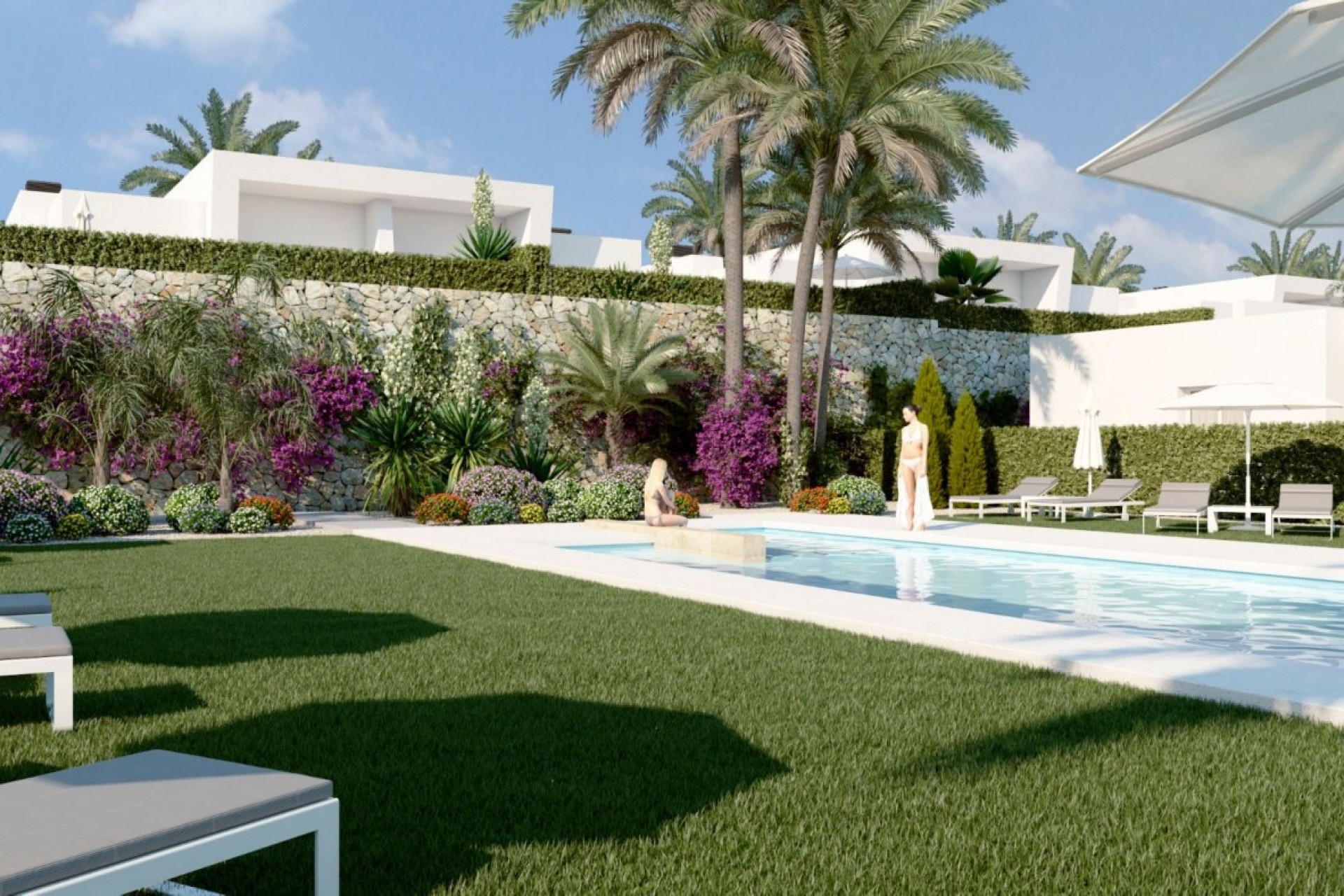Nieuwbouw Woningen - Bungalow -
Algorfa - La finca golf