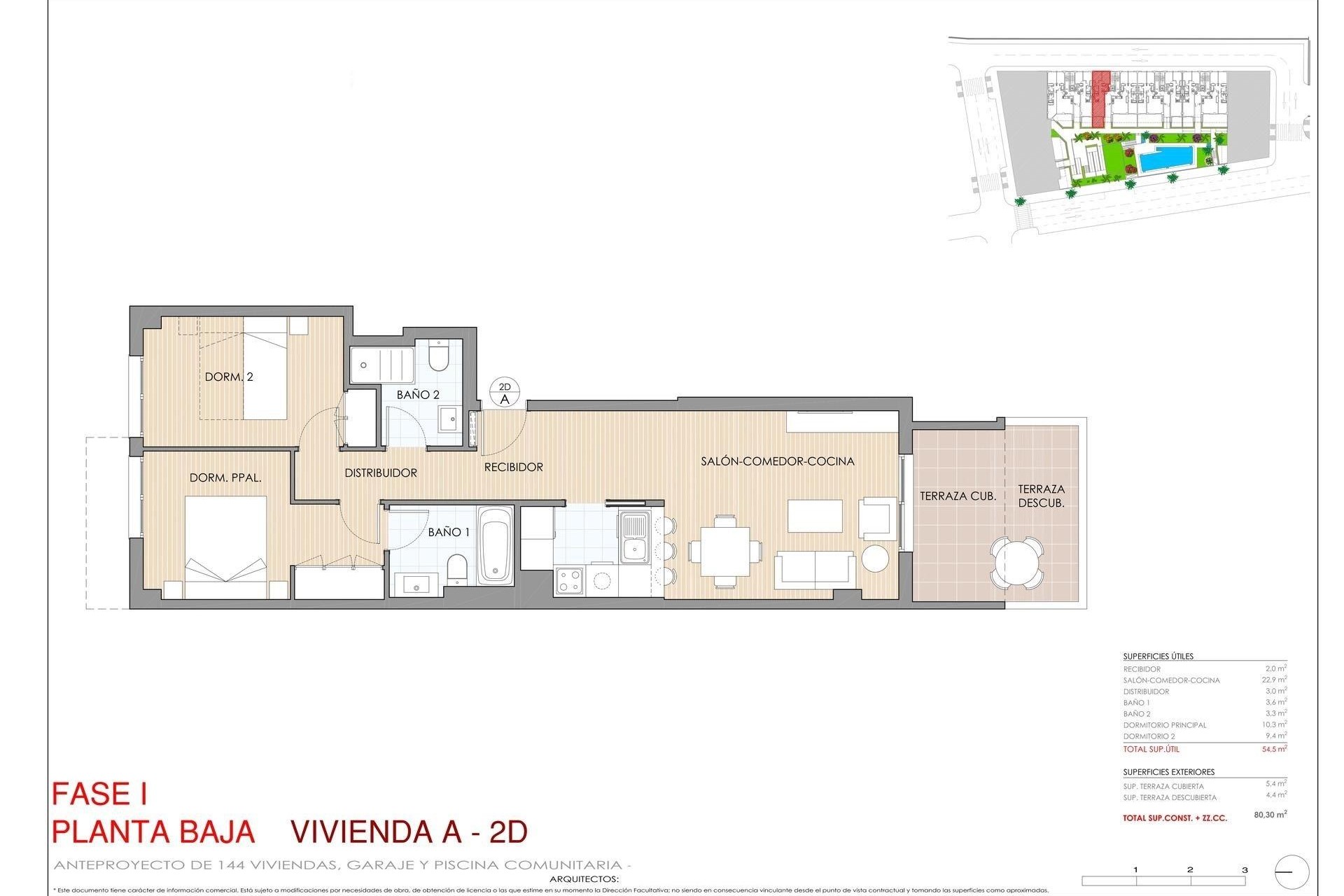 Nieuwbouw Woningen - Ground floor apartment -
Águilas