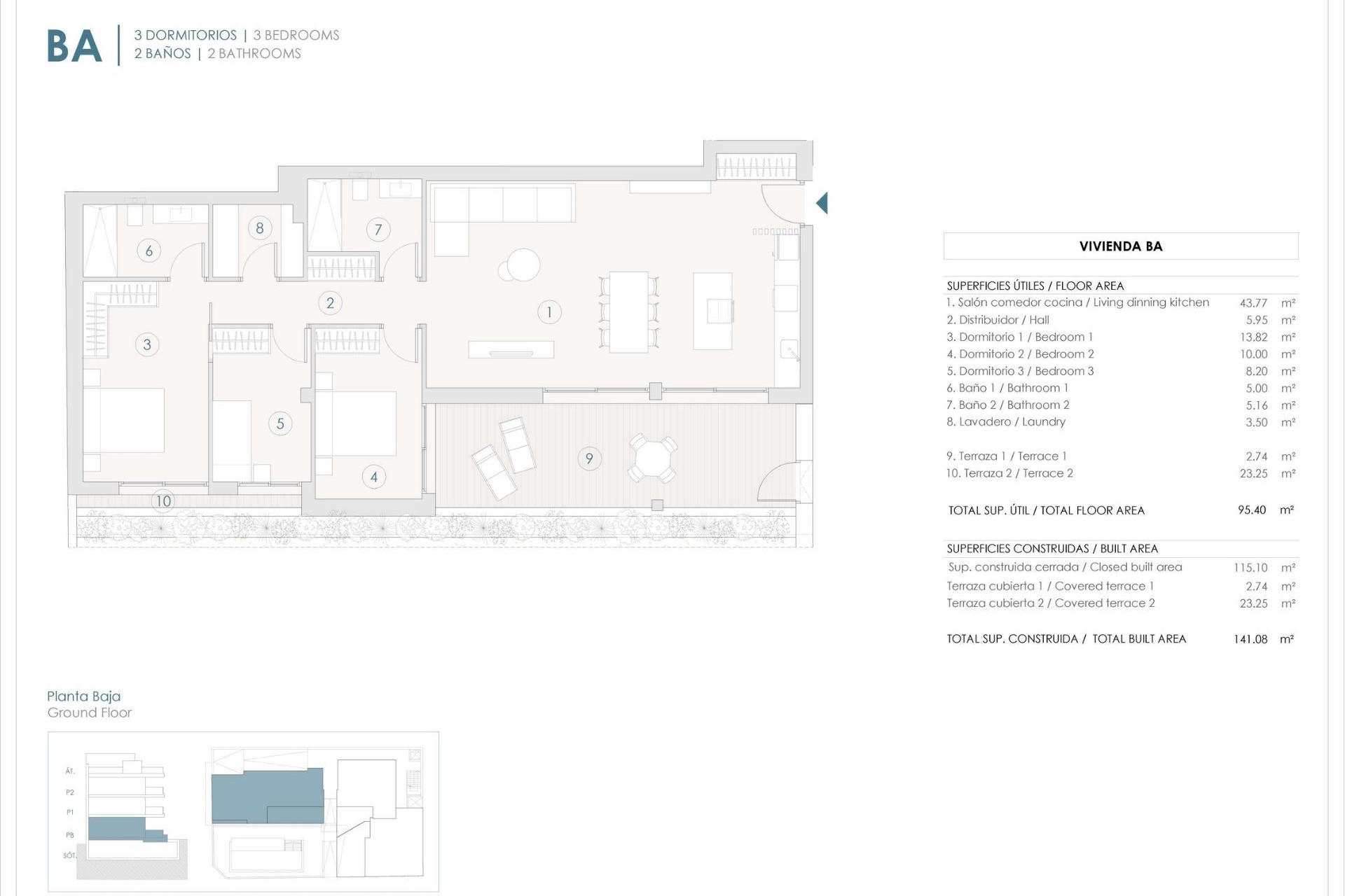Nieuwbouw Woningen - Ground floor apartment -
Benijofar