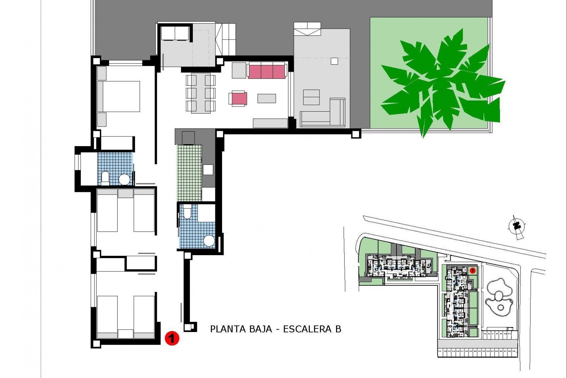 Nieuwbouw Woningen - Ground floor apartment -
Denia