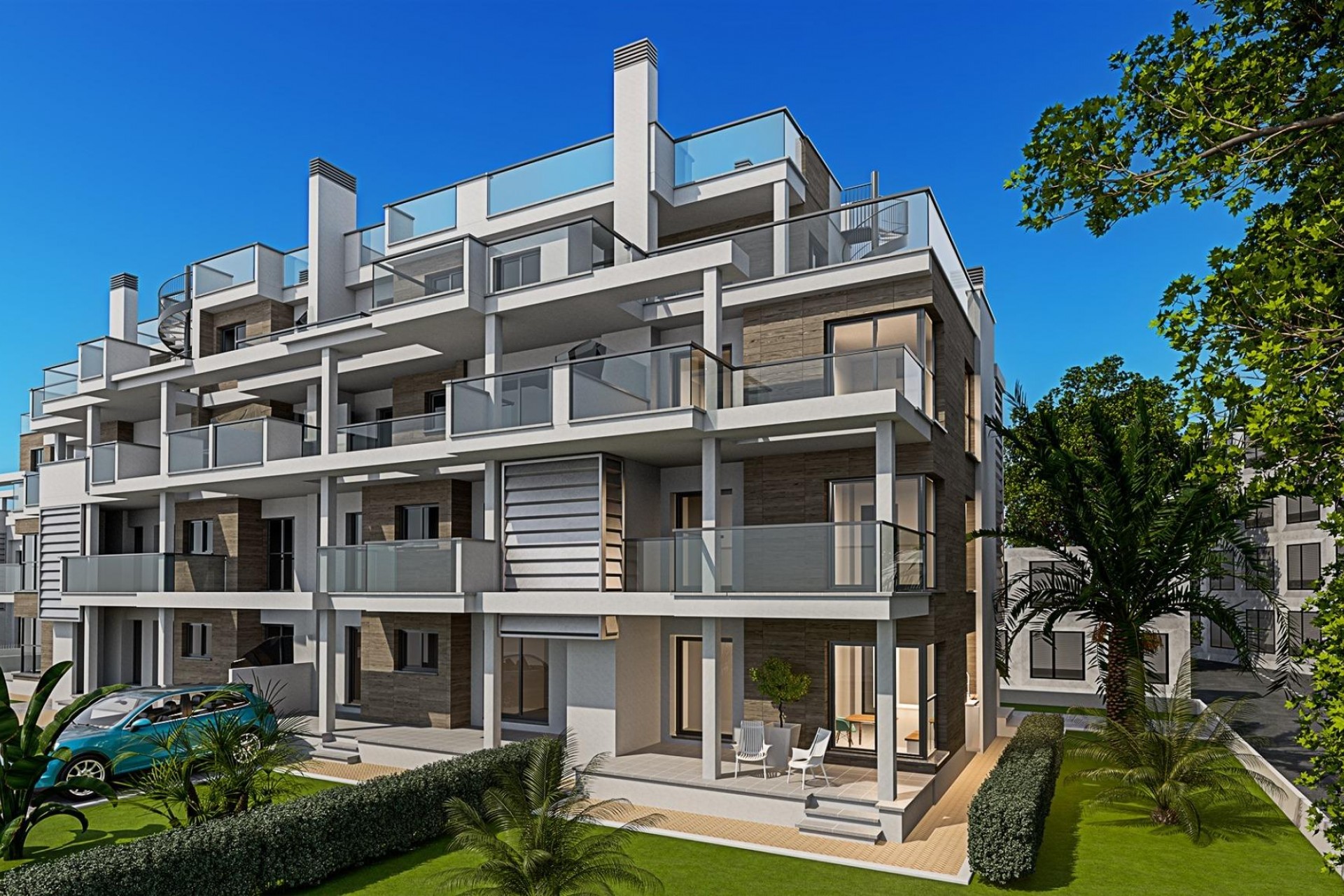 Nieuwbouw Woningen - Ground floor apartment -
Denia