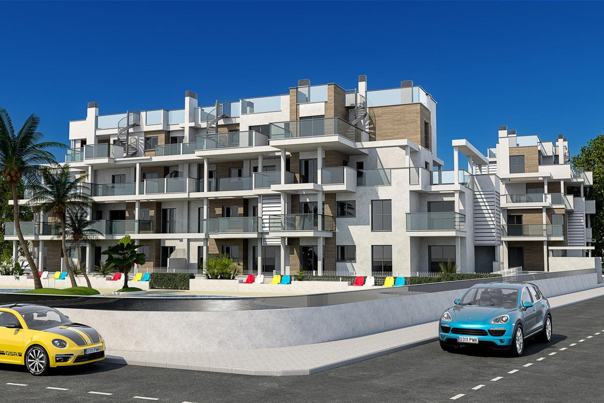 Nieuwbouw Woningen - Ground floor apartment -
Denia
