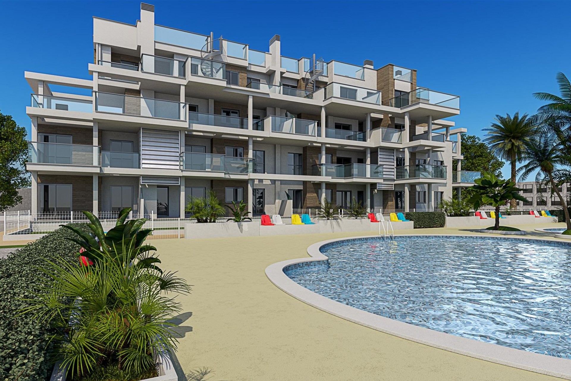 Nieuwbouw Woningen - Ground floor apartment -
Denia