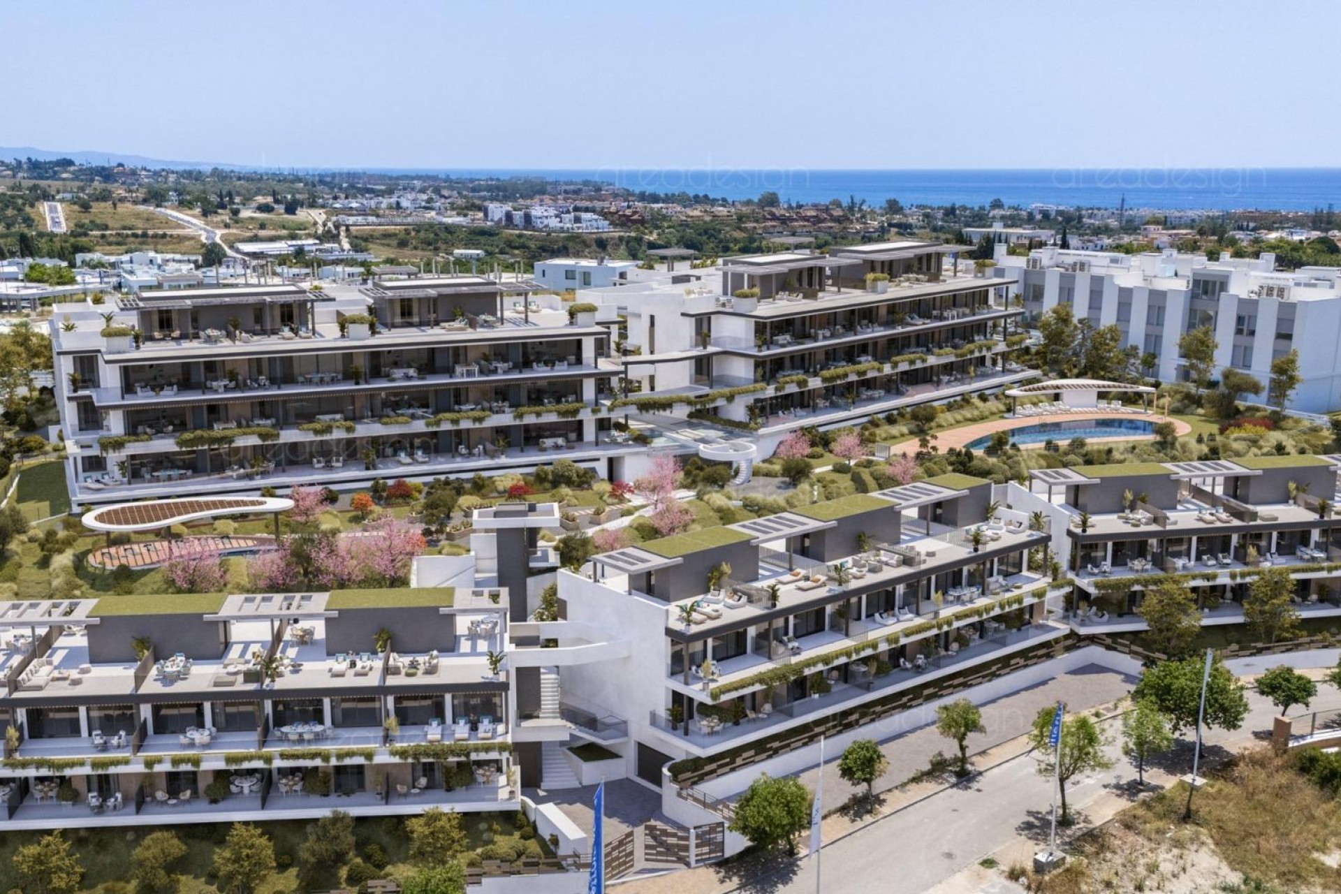 Nieuwbouw Woningen - Ground floor apartment -
Estepona