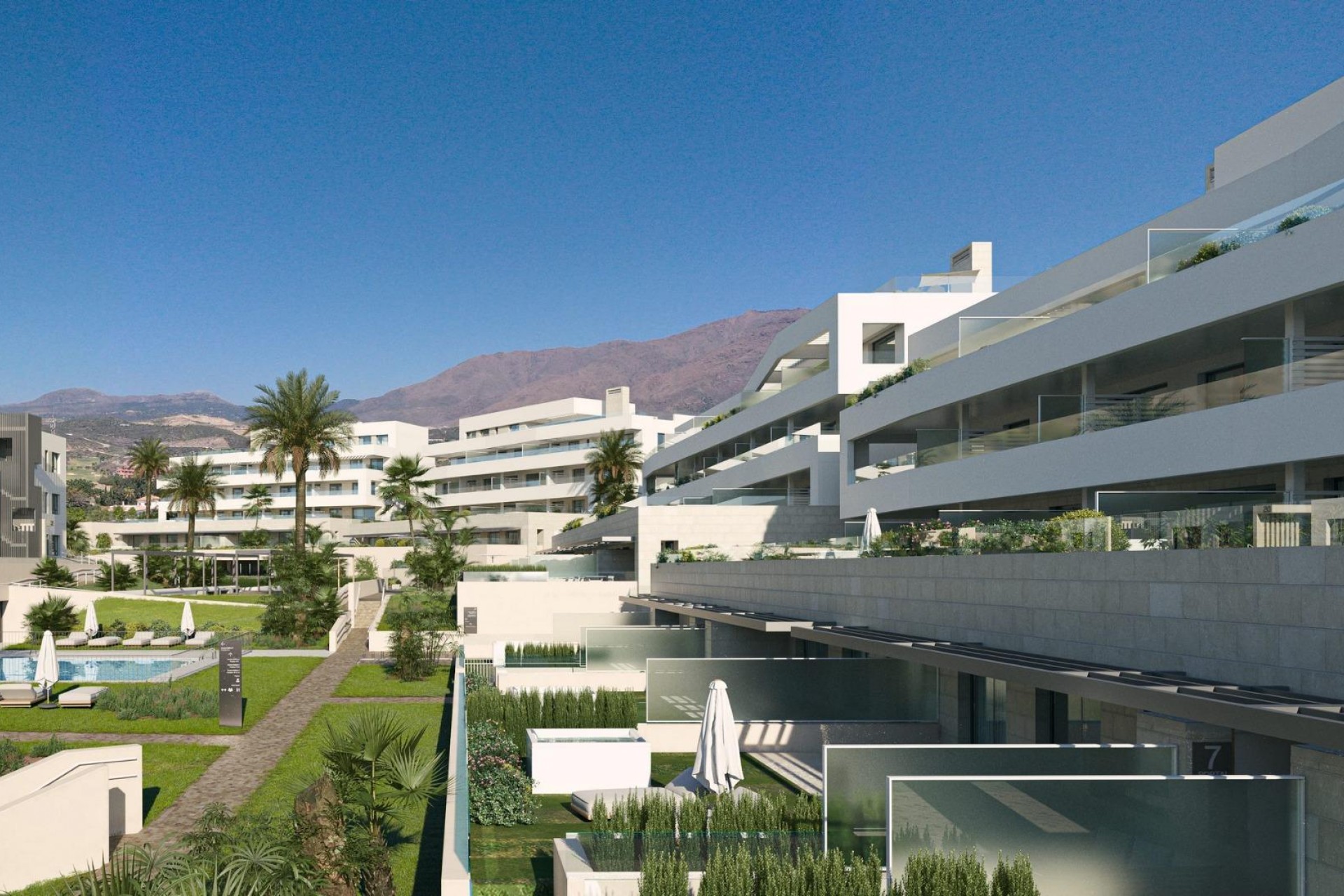 Nieuwbouw Woningen - Ground floor apartment -
Estepona