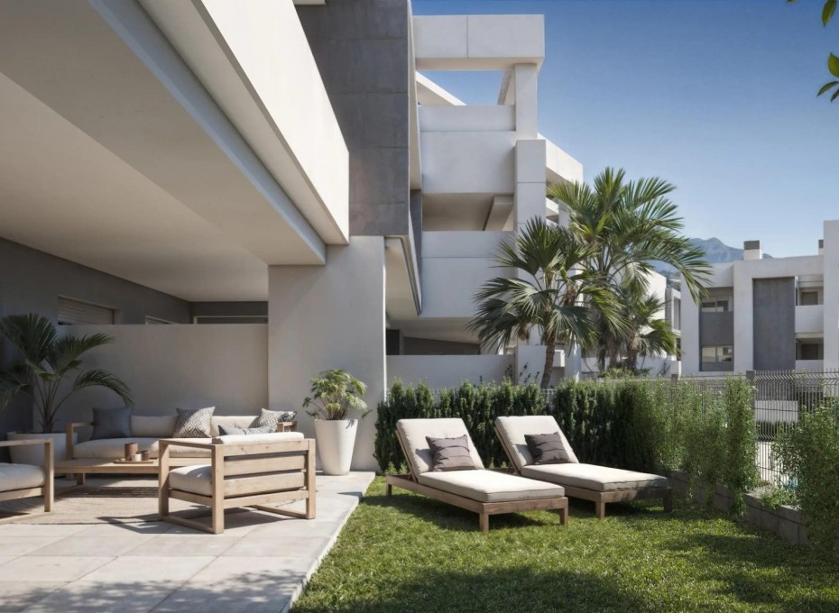 Nieuwbouw Woningen - Ground floor apartment -
Estepona