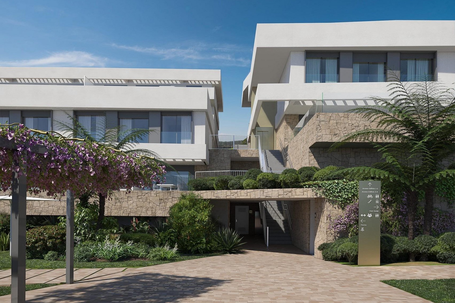 Nieuwbouw Woningen - Ground floor apartment -
Estepona