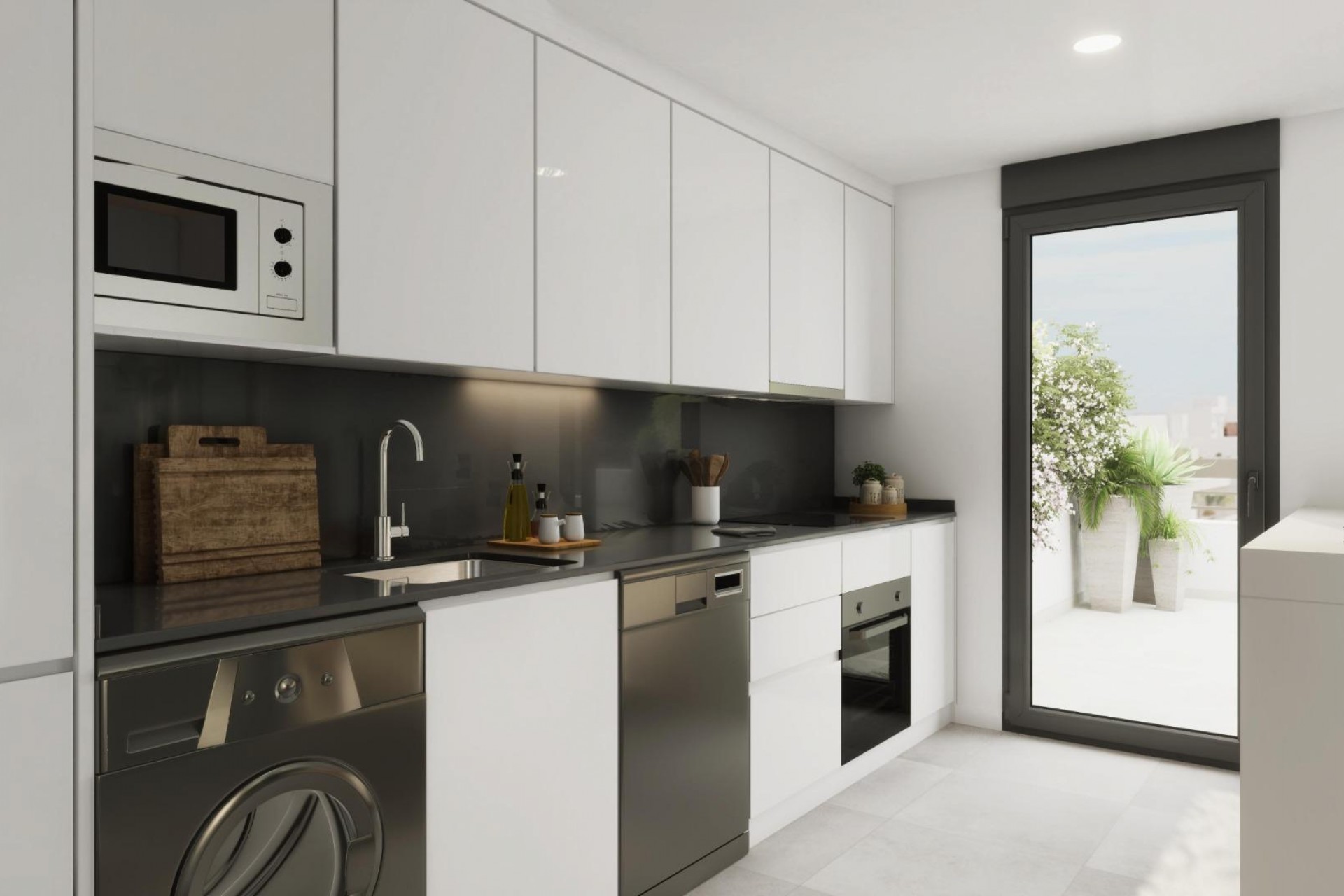 Nieuwbouw Woningen - Ground floor apartment -
Estepona