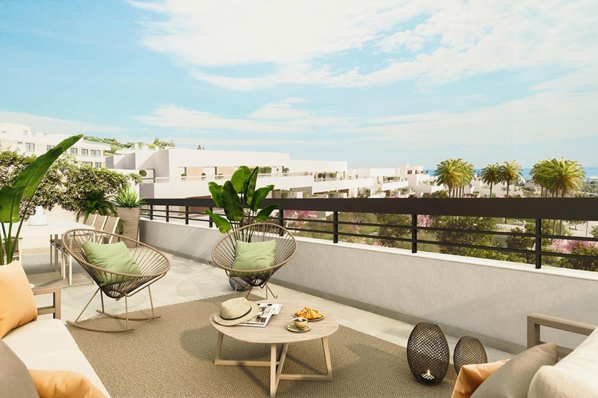 Nieuwbouw Woningen - Ground floor apartment -
Estepona