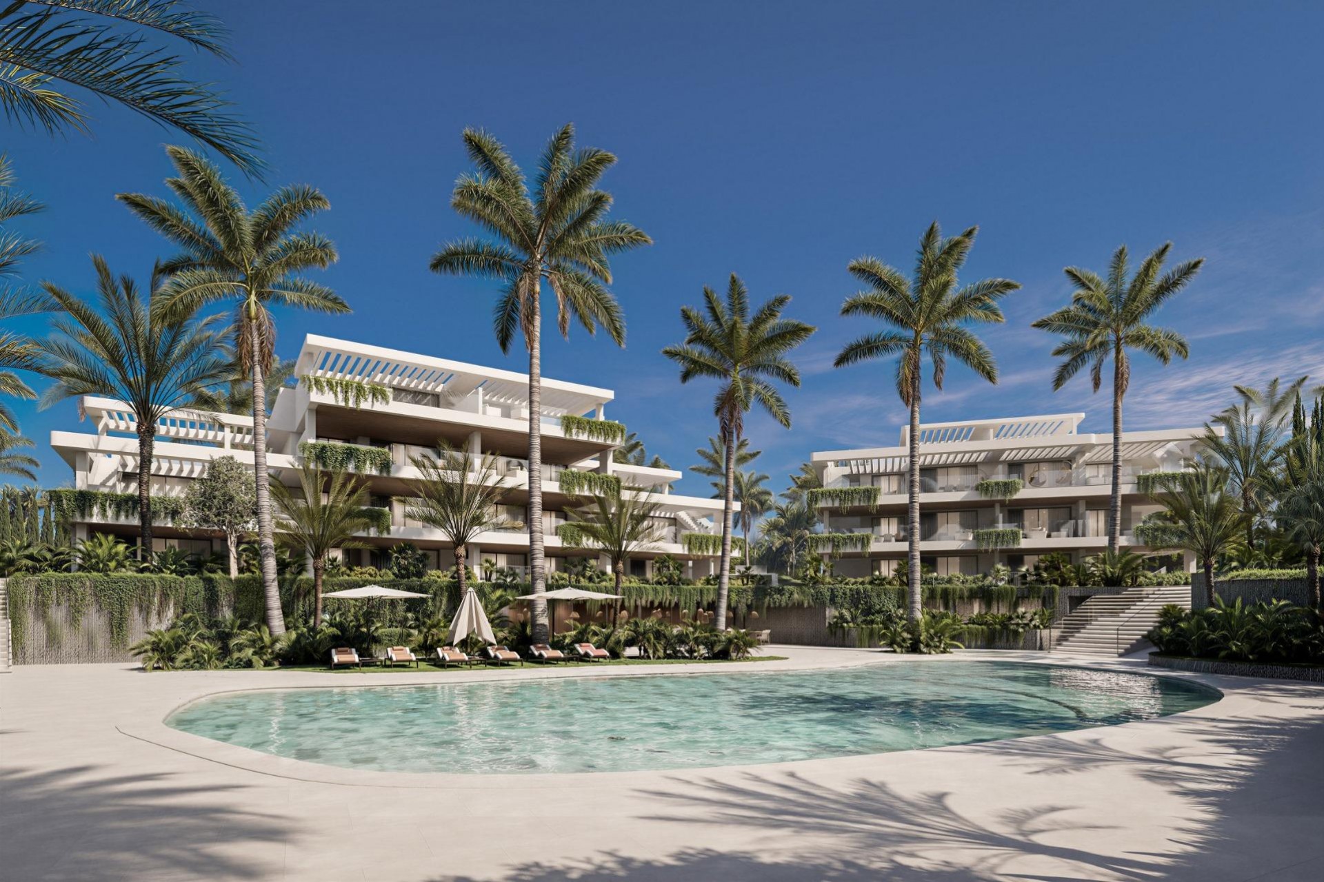 Nieuwbouw Woningen - Ground floor apartment -
Estepona