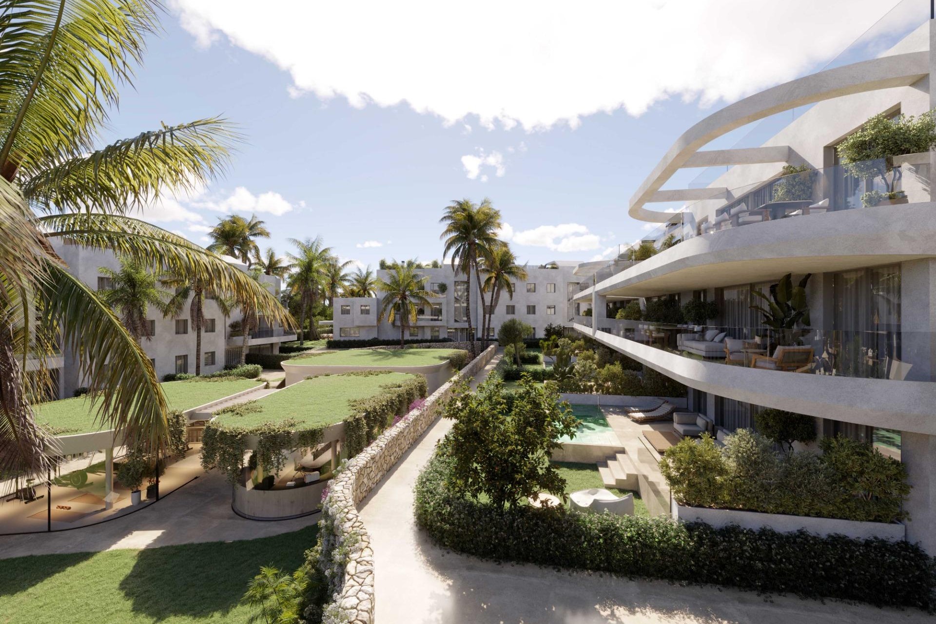 Nieuwbouw Woningen - Ground floor apartment -
Estepona