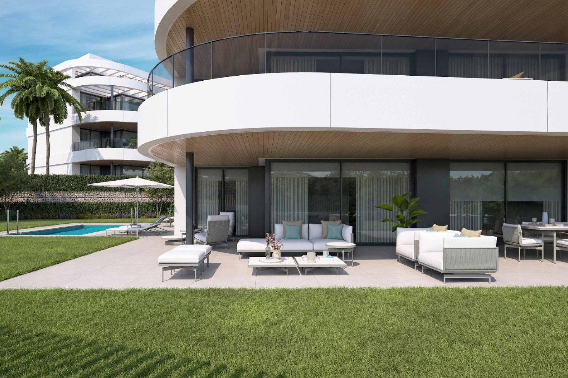 Nieuwbouw Woningen - Ground floor apartment -
Estepona