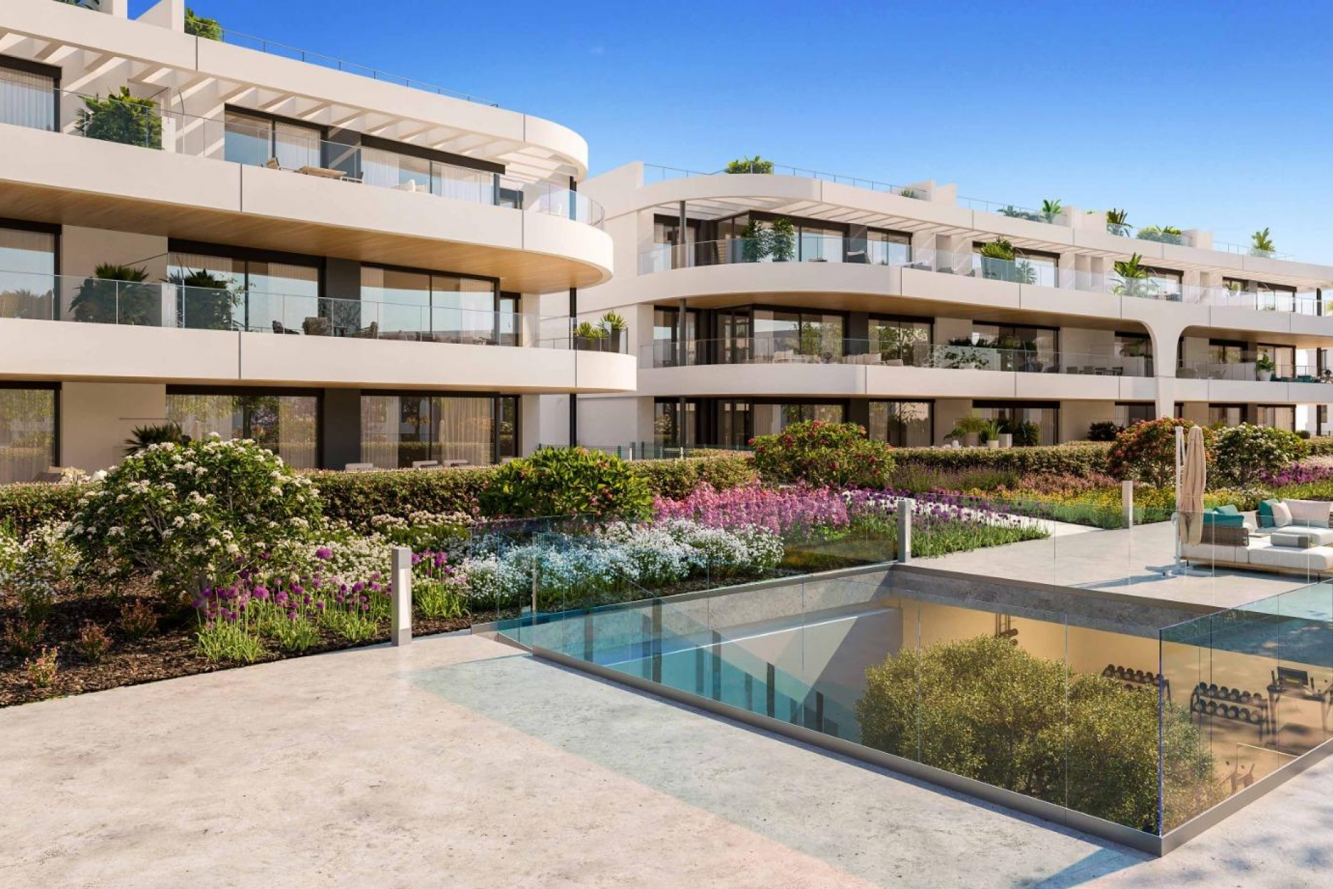 Nieuwbouw Woningen - Ground floor apartment -
Estepona