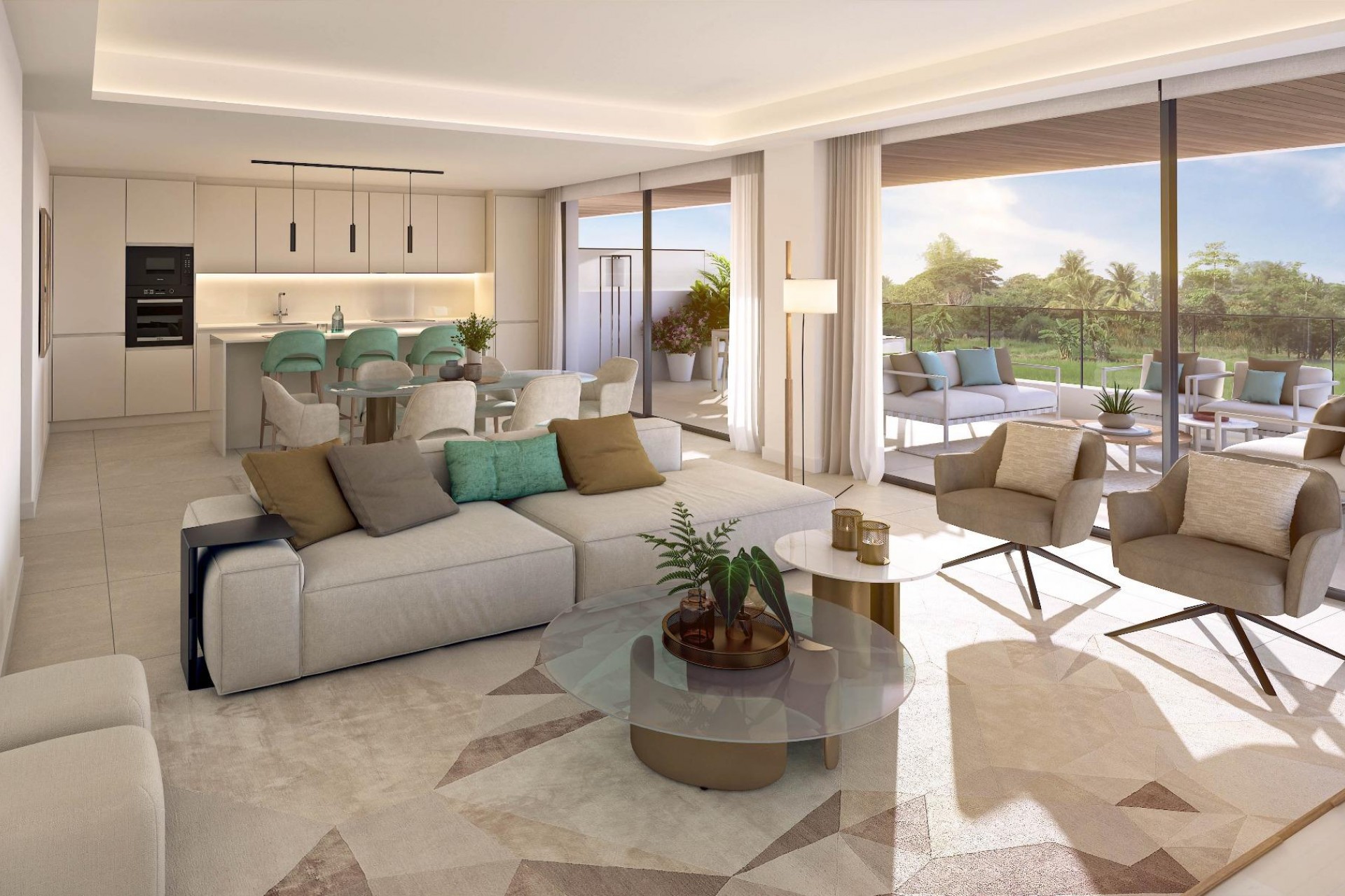 Nieuwbouw Woningen - Ground floor apartment -
Estepona