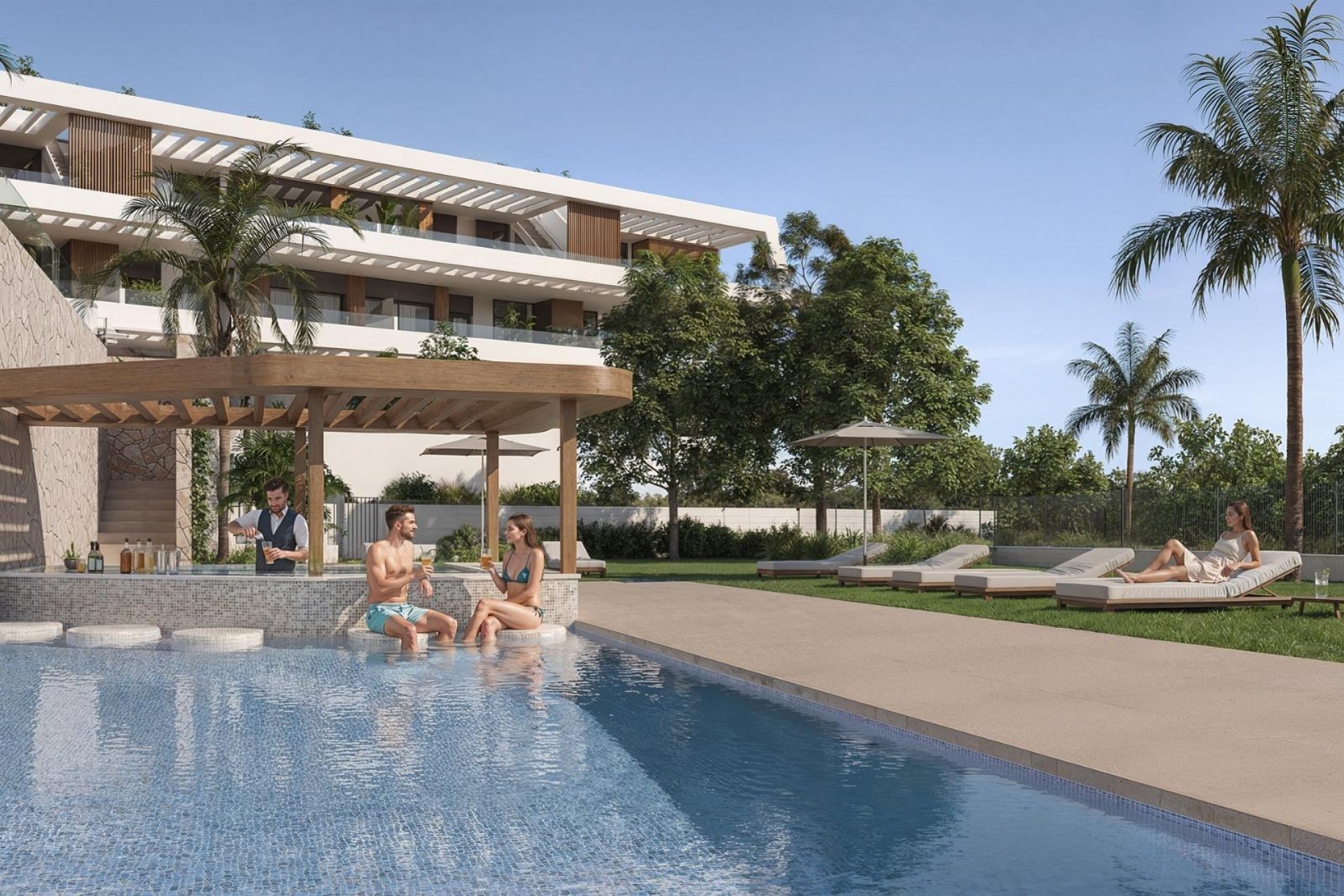Nieuwbouw Woningen - Ground floor apartment -
Finestrat