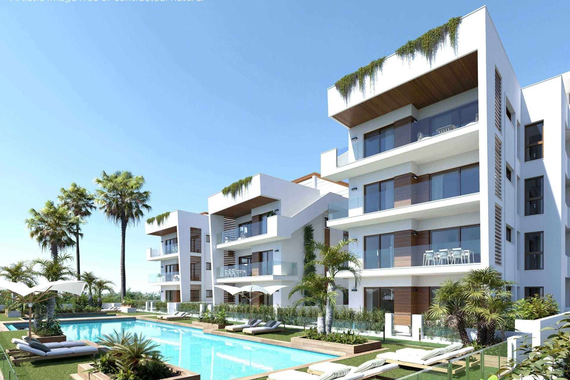 Nieuwbouw Woningen - Ground floor apartment -
Los Alcazares - Los Alcázares