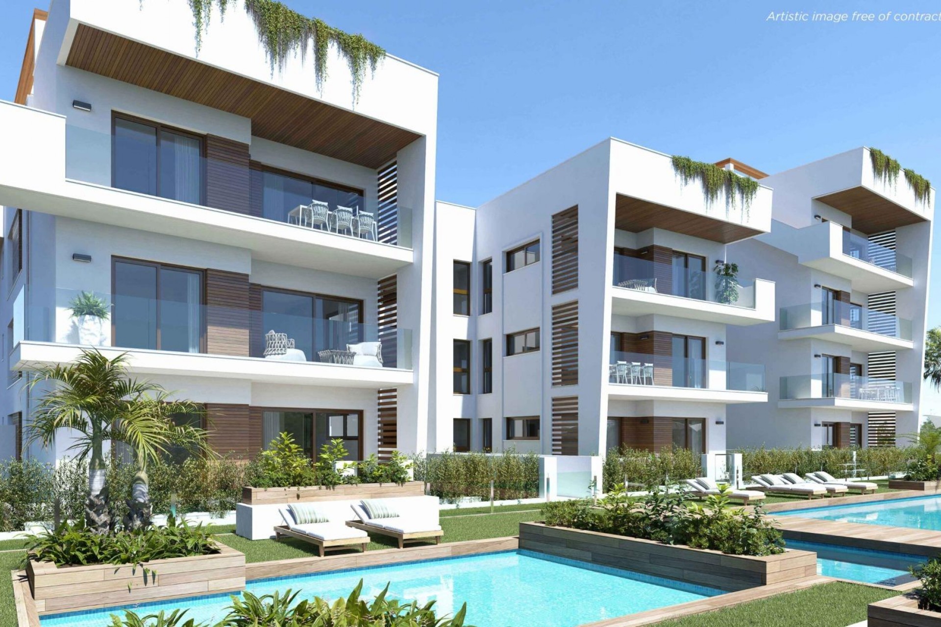 Nieuwbouw Woningen - Ground floor apartment -
Los Alcazares - Los Alcázares
